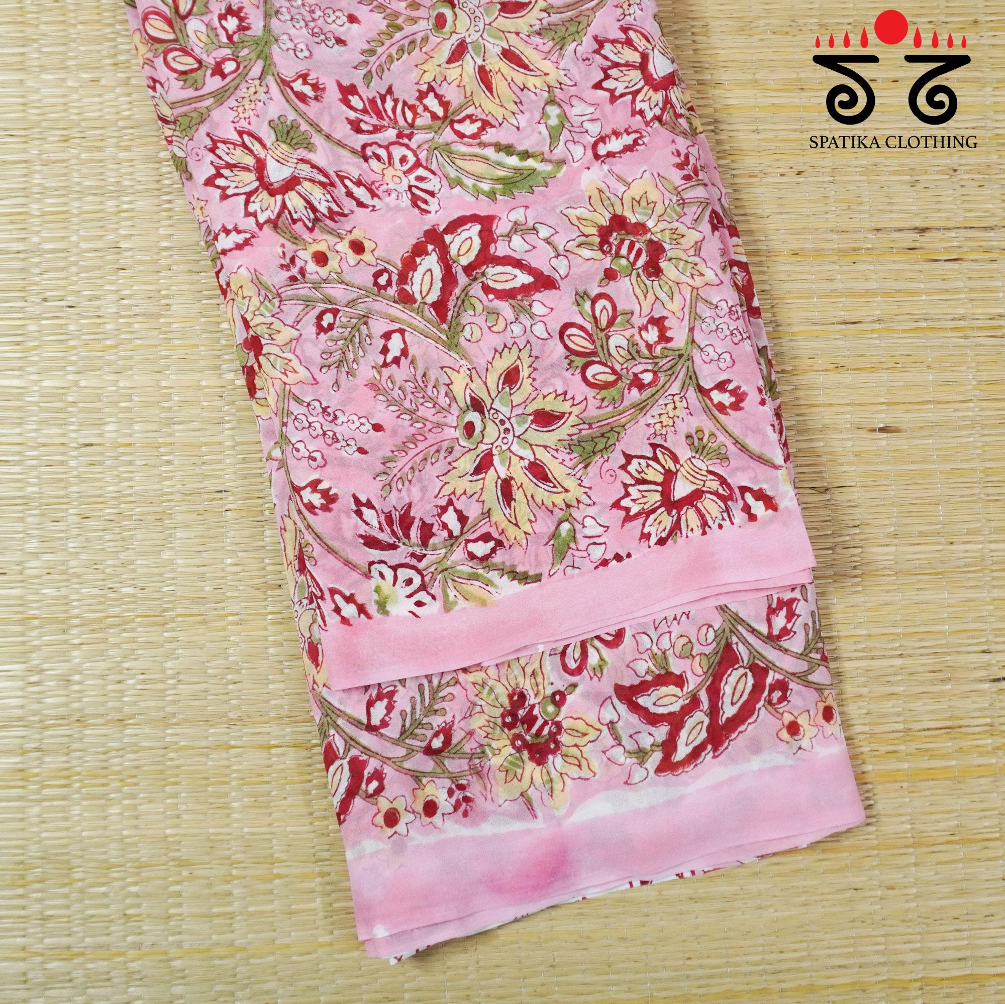 Bagru - Georgette Saree