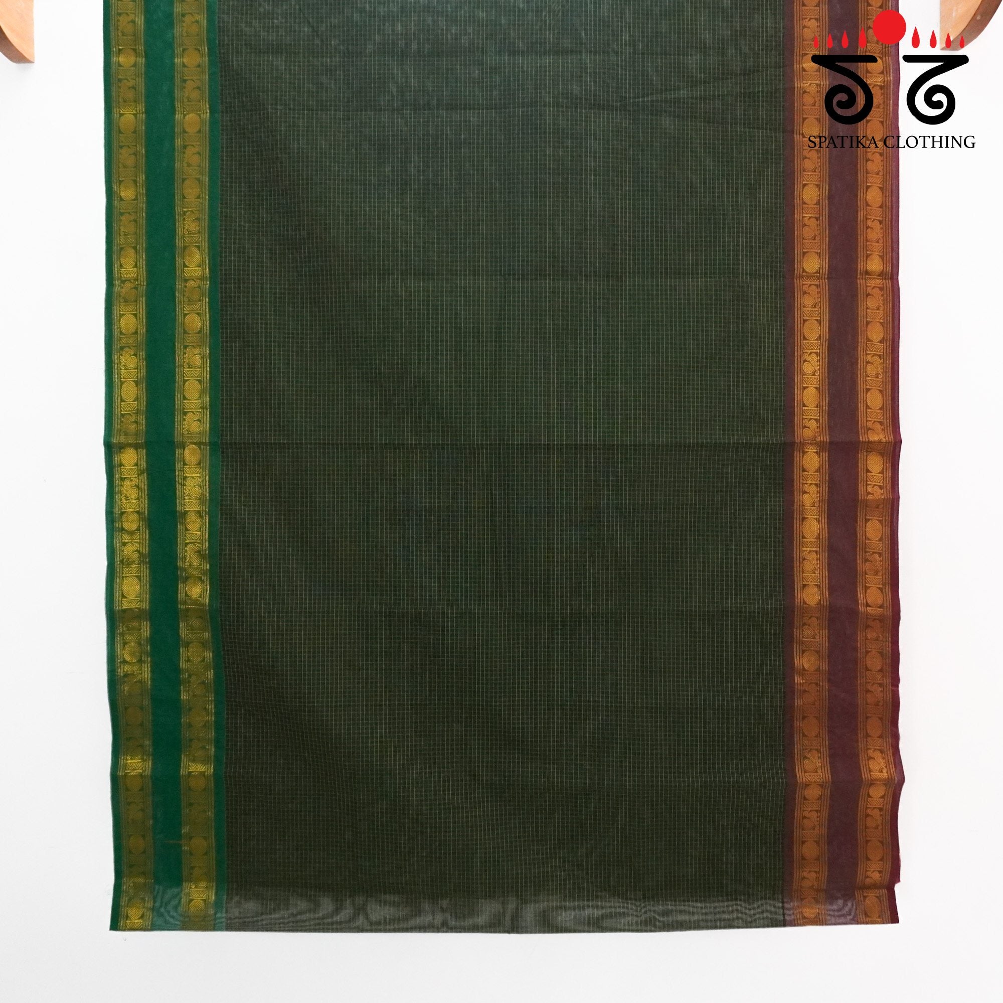 Green Chettinad Cotton Saree