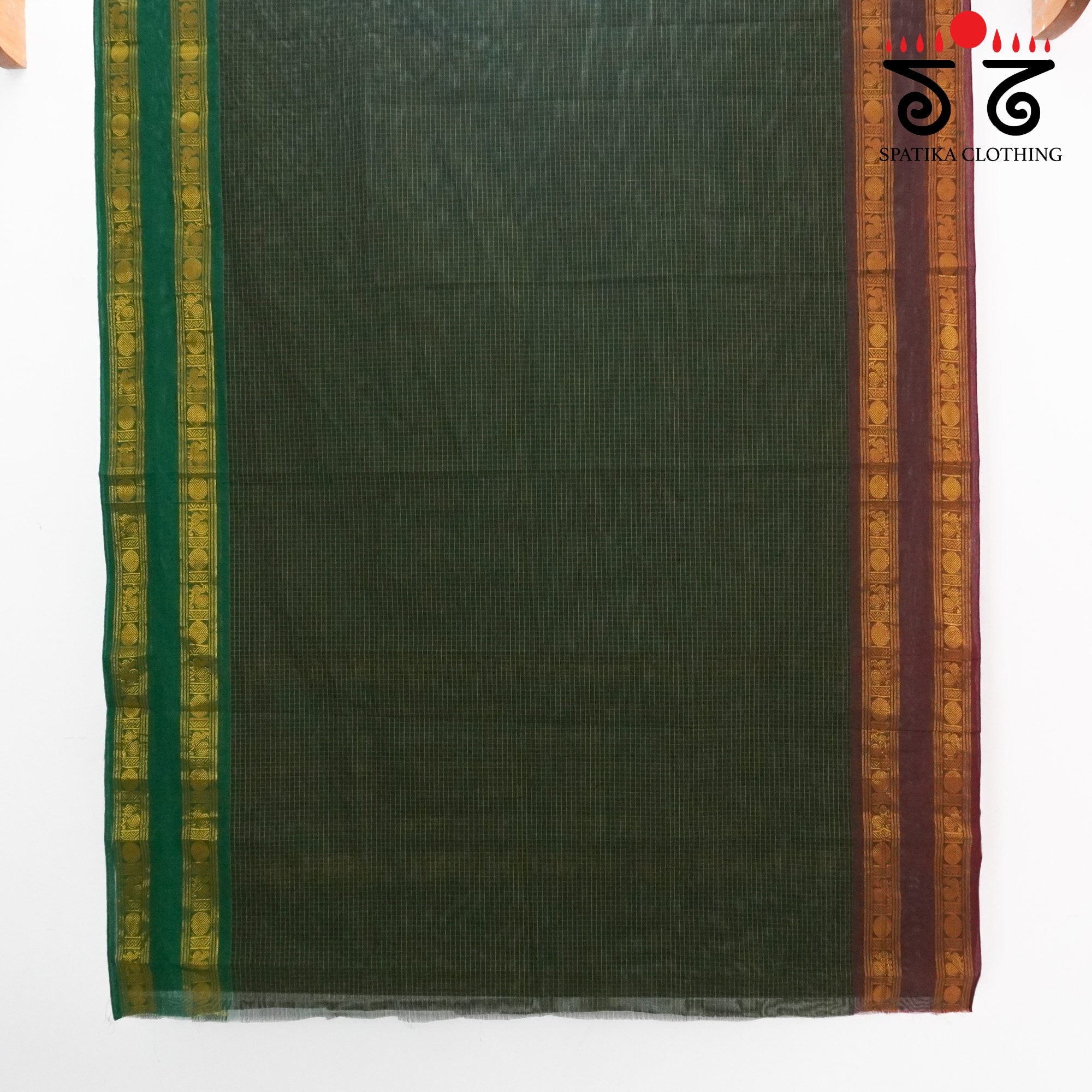 Green Chettinad Cotton Saree
