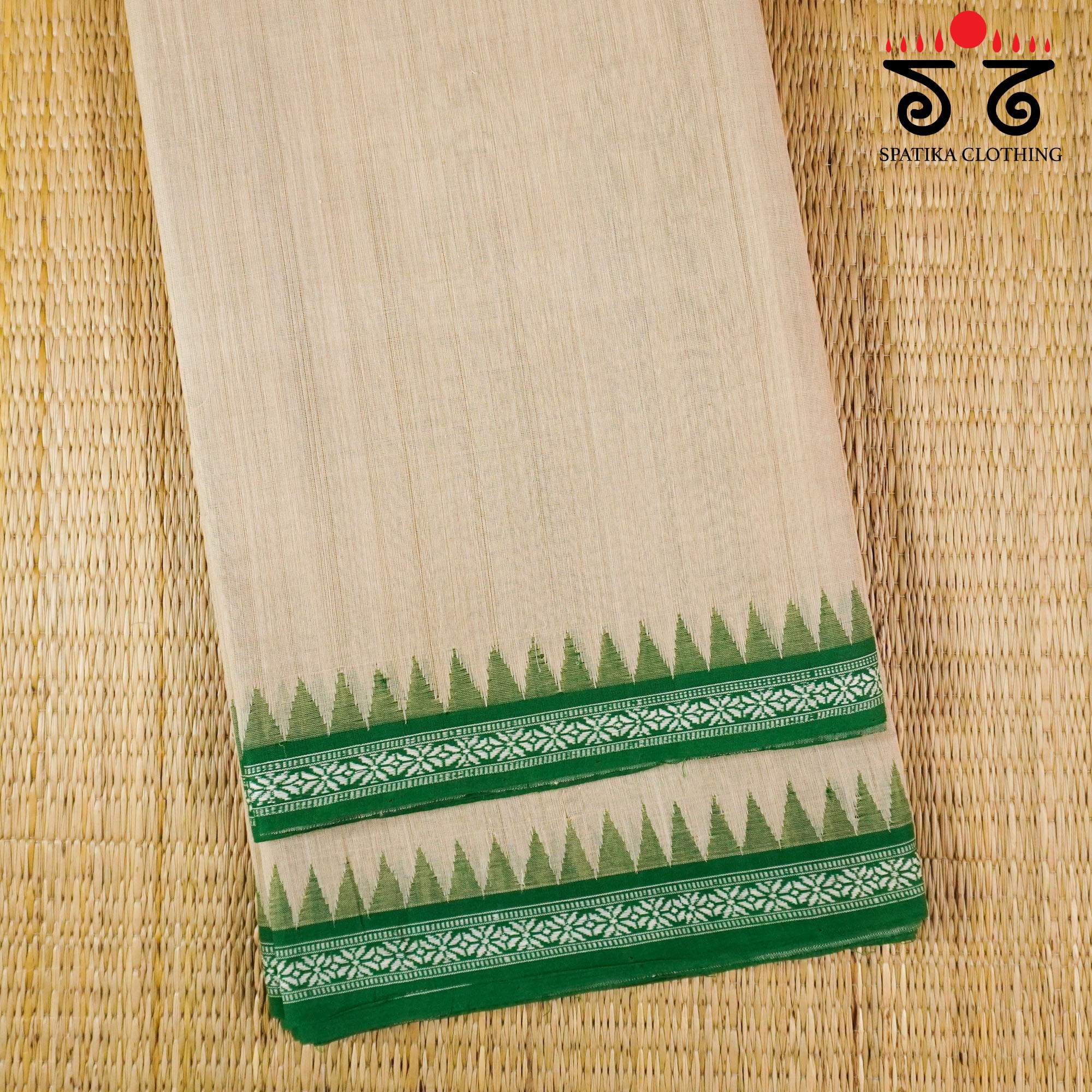 Ponduru Handspun Cotton Saree New!