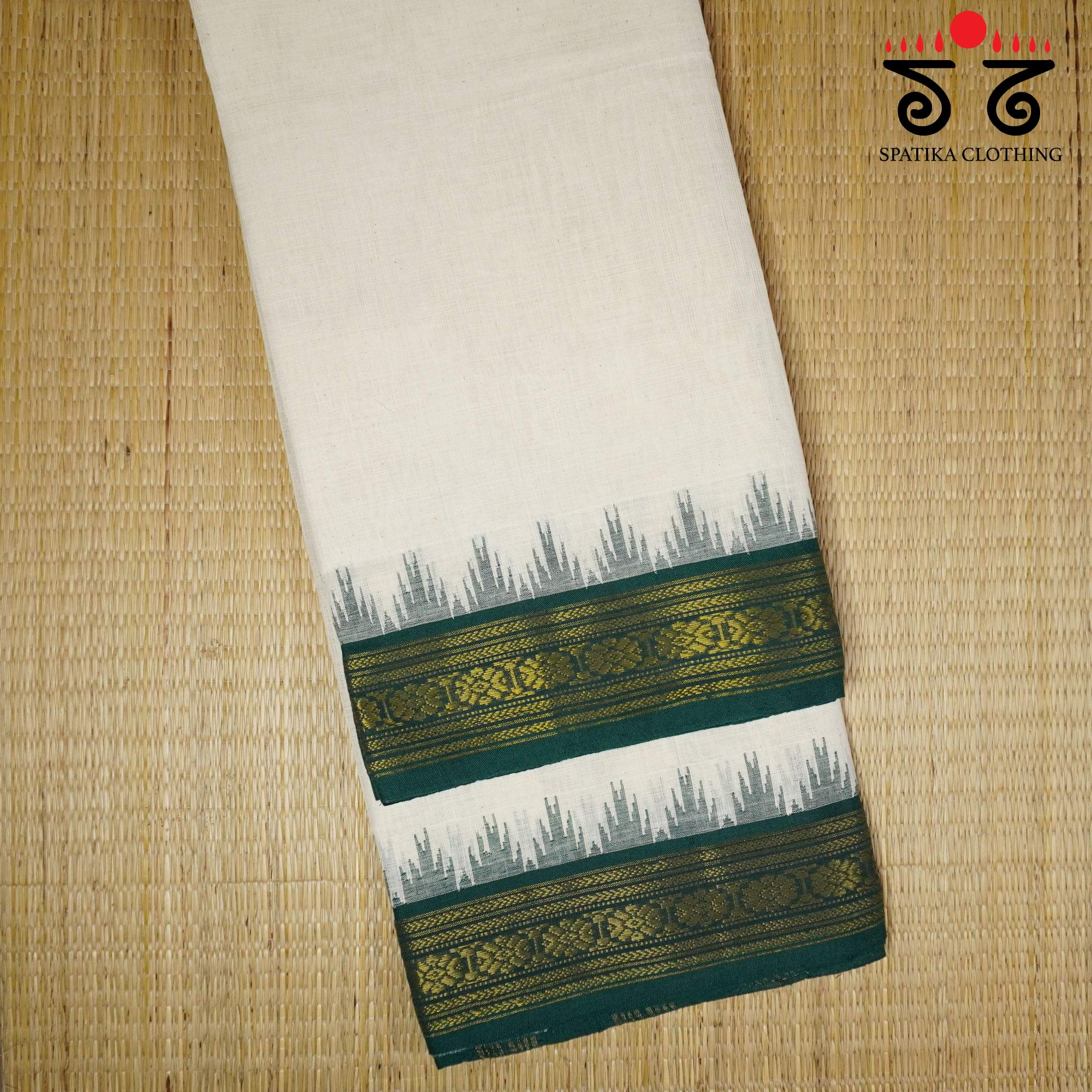 Ponduru Handspun Cotton Saree New!