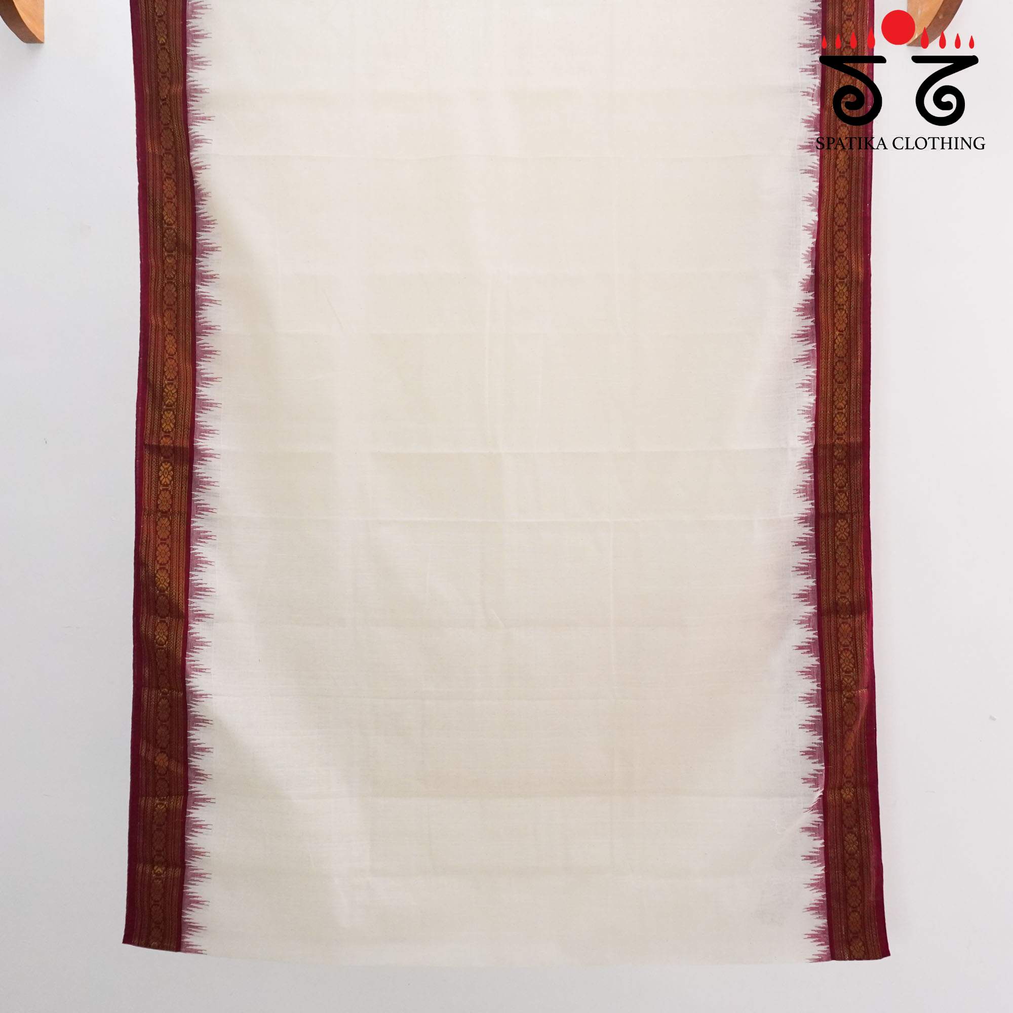 Ponduru Handspun Cotton Saree New!
