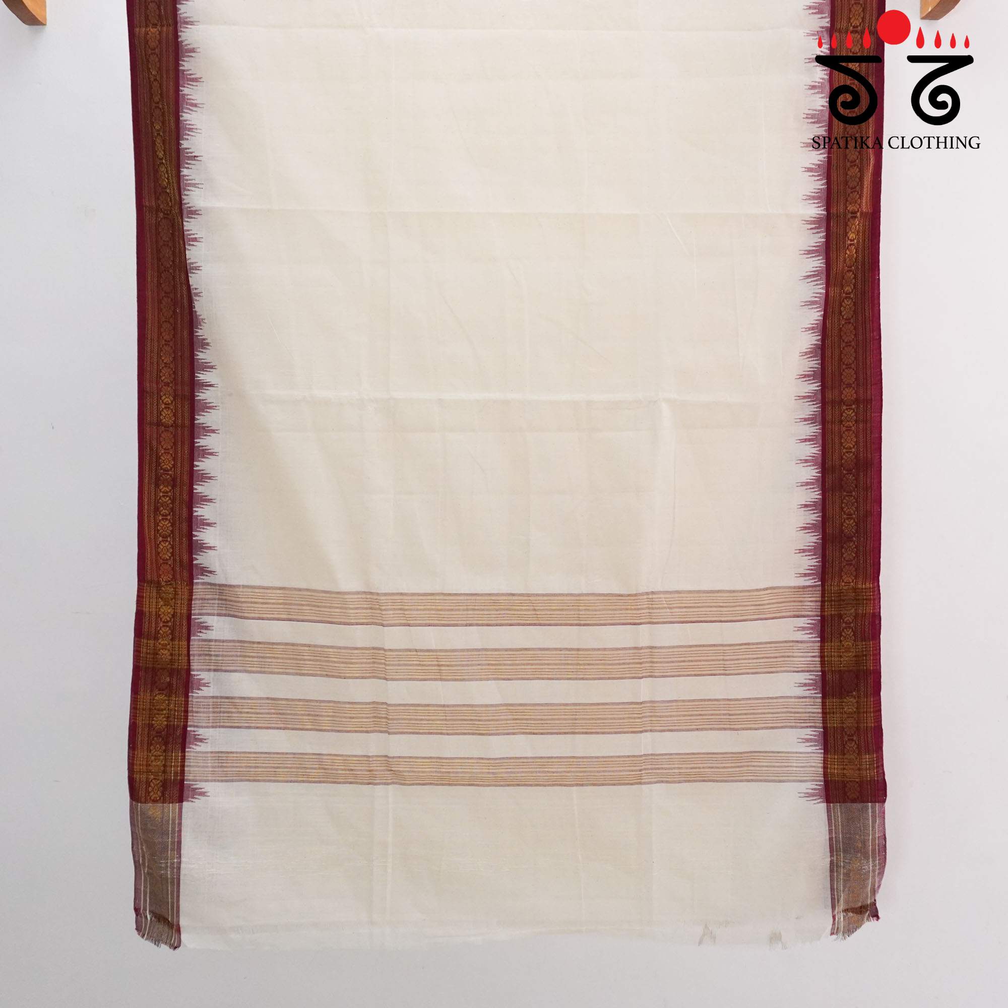Ponduru Handspun Cotton Saree New!