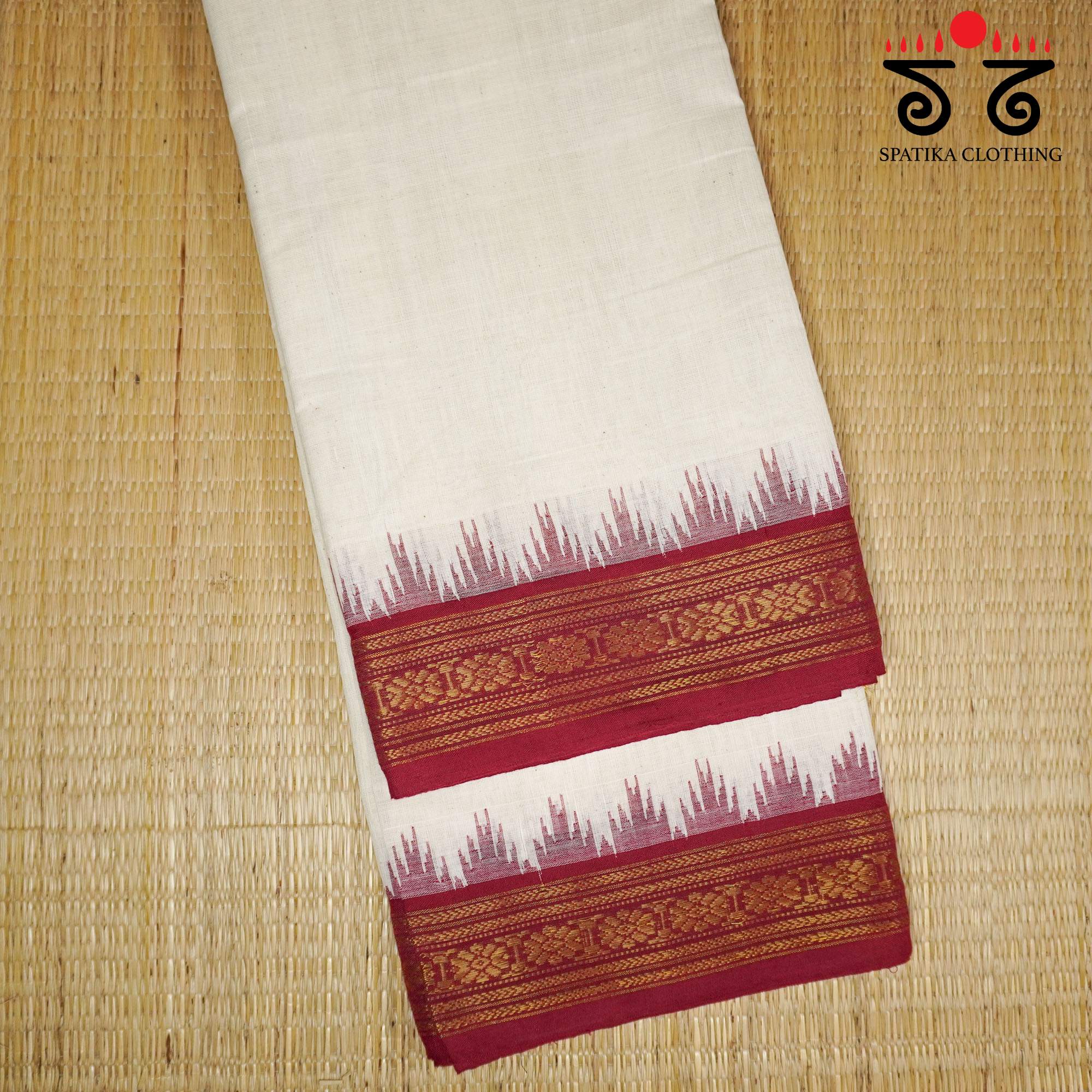 Ponduru Handspun Cotton Saree New!