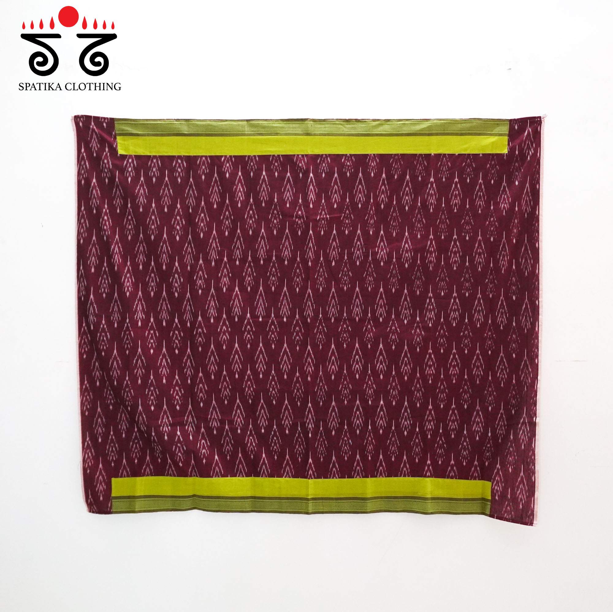Green Andhra Cotton Saree With Special Blouse