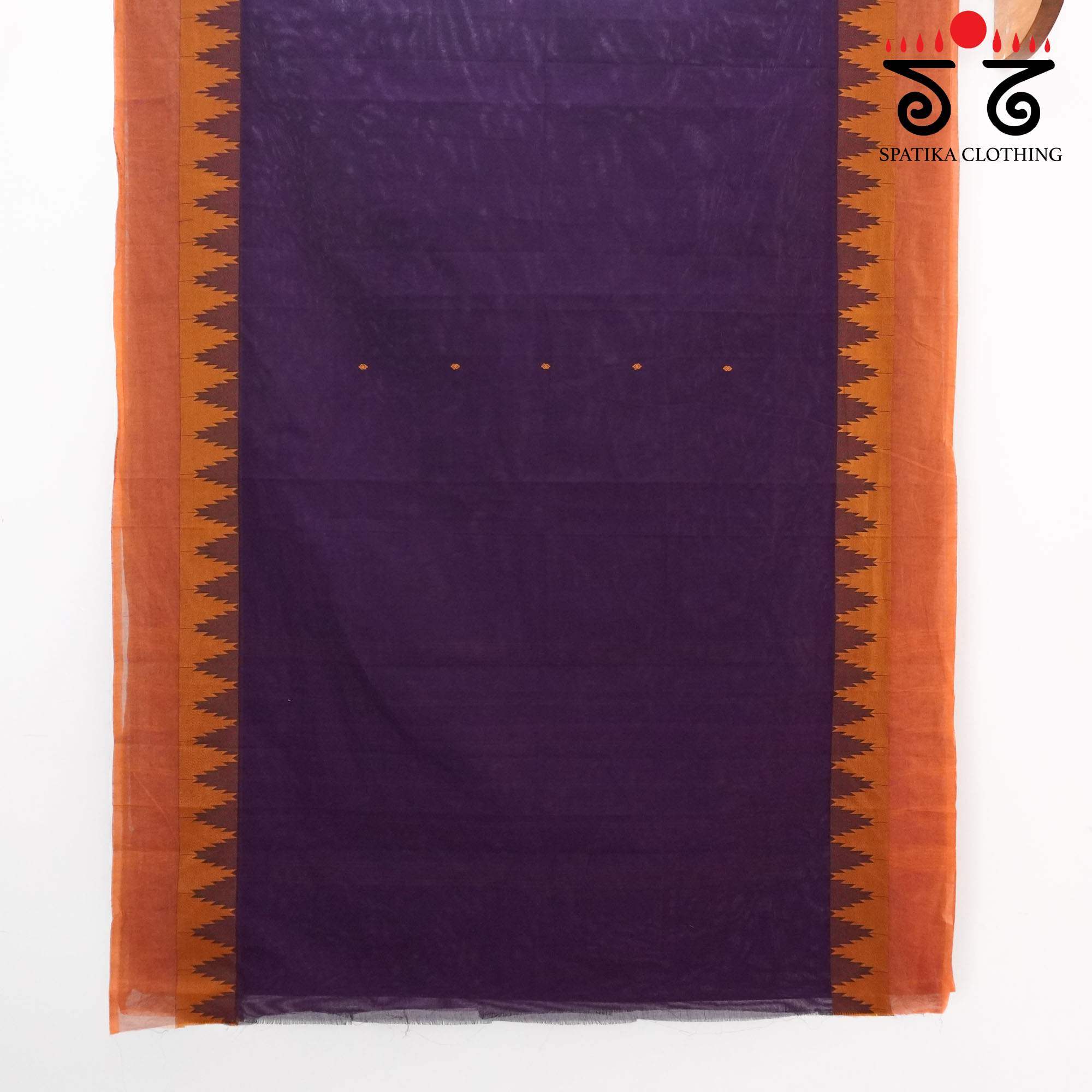 Purple Chettinad Cotton Saree