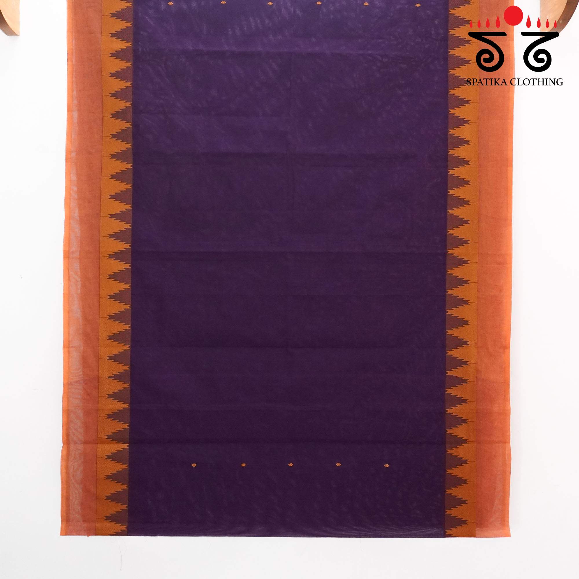 Purple Chettinad Cotton Saree