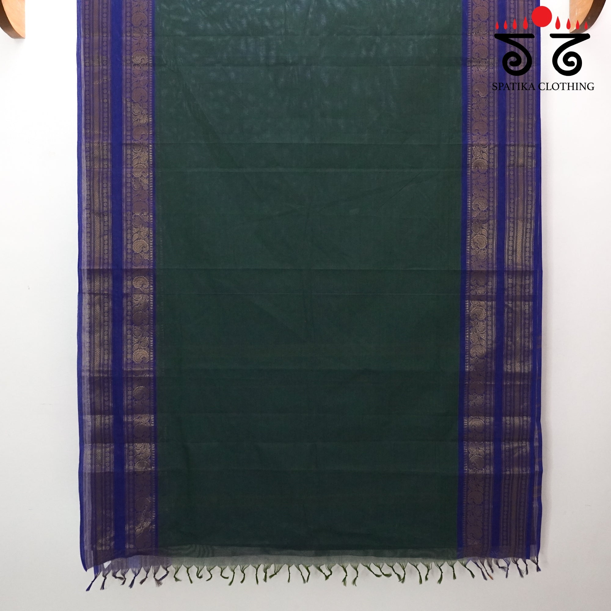Green Chettinad Cotton Saree