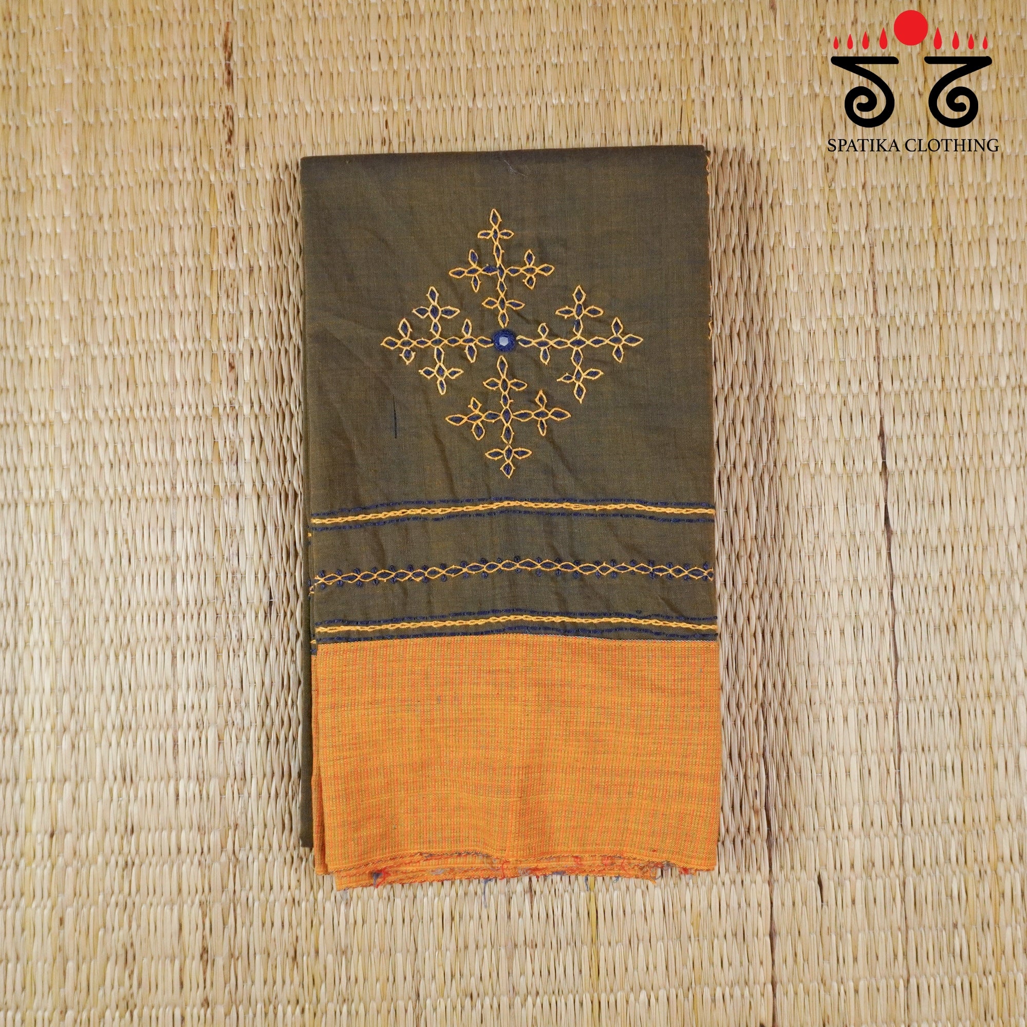 Lambani Hand-embroidered Blouse Fabric