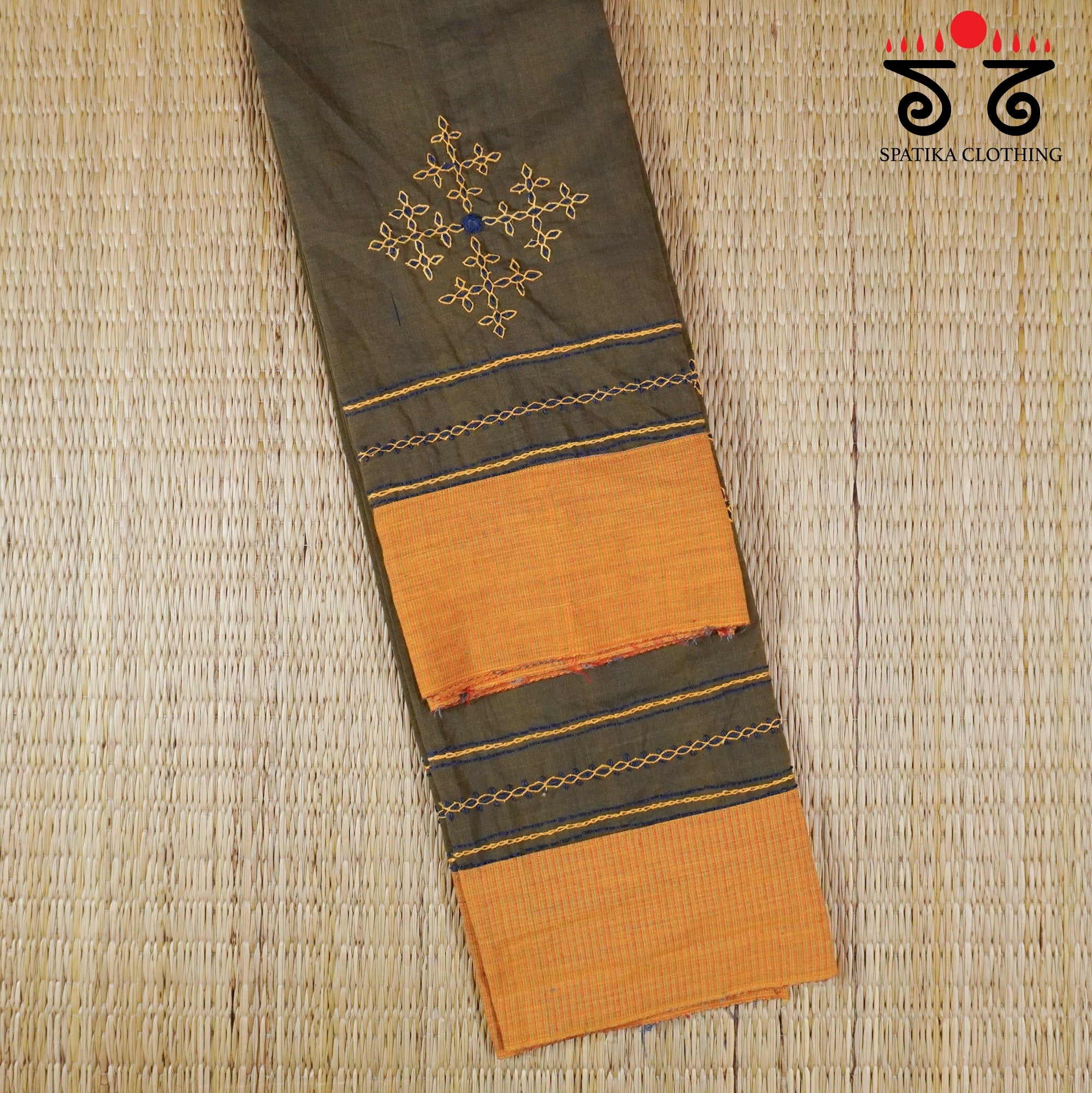 Lambani Hand-embroidered Blouse Fabric