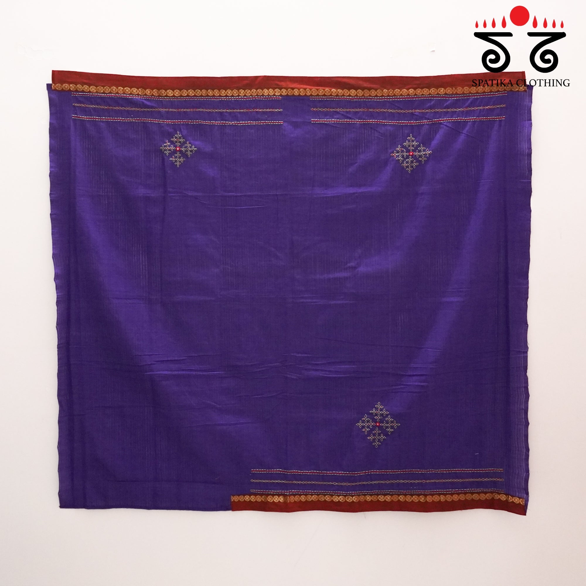 Lambani Hand-embroidered Blouse Fabric