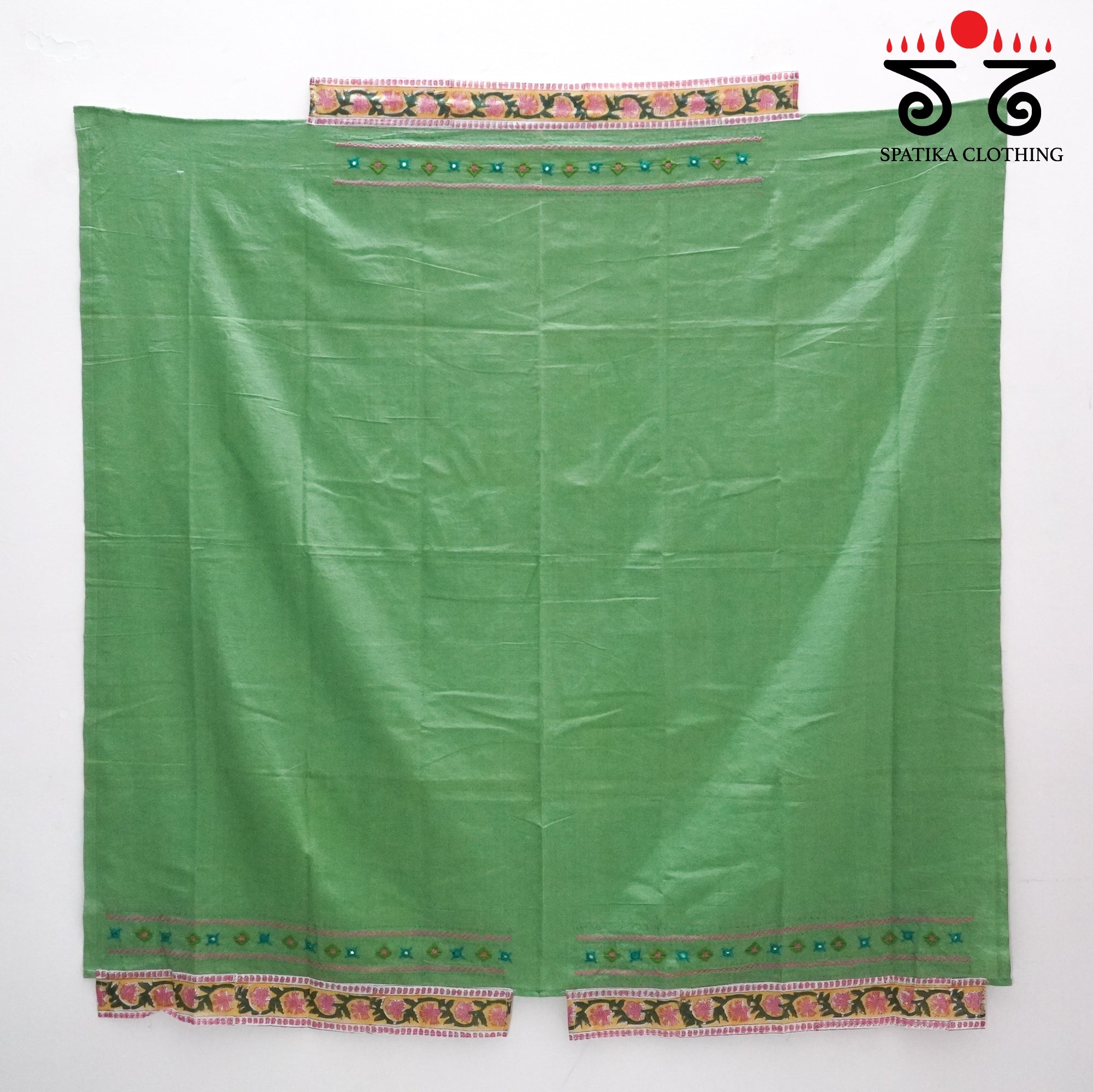 Lambani Hand-embroidered Blouse Fabric