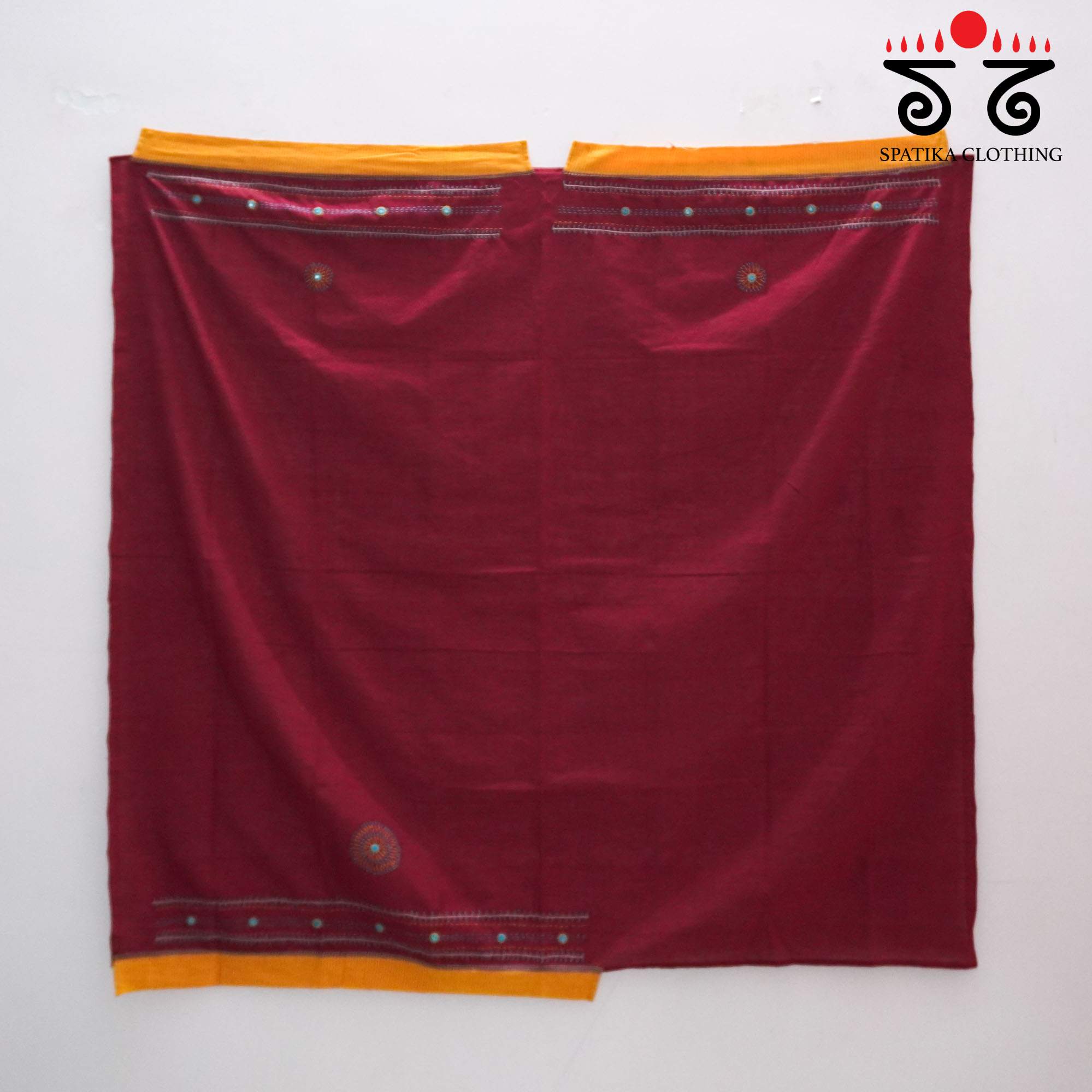 Lambani Hand-embroidered Blouse Fabric