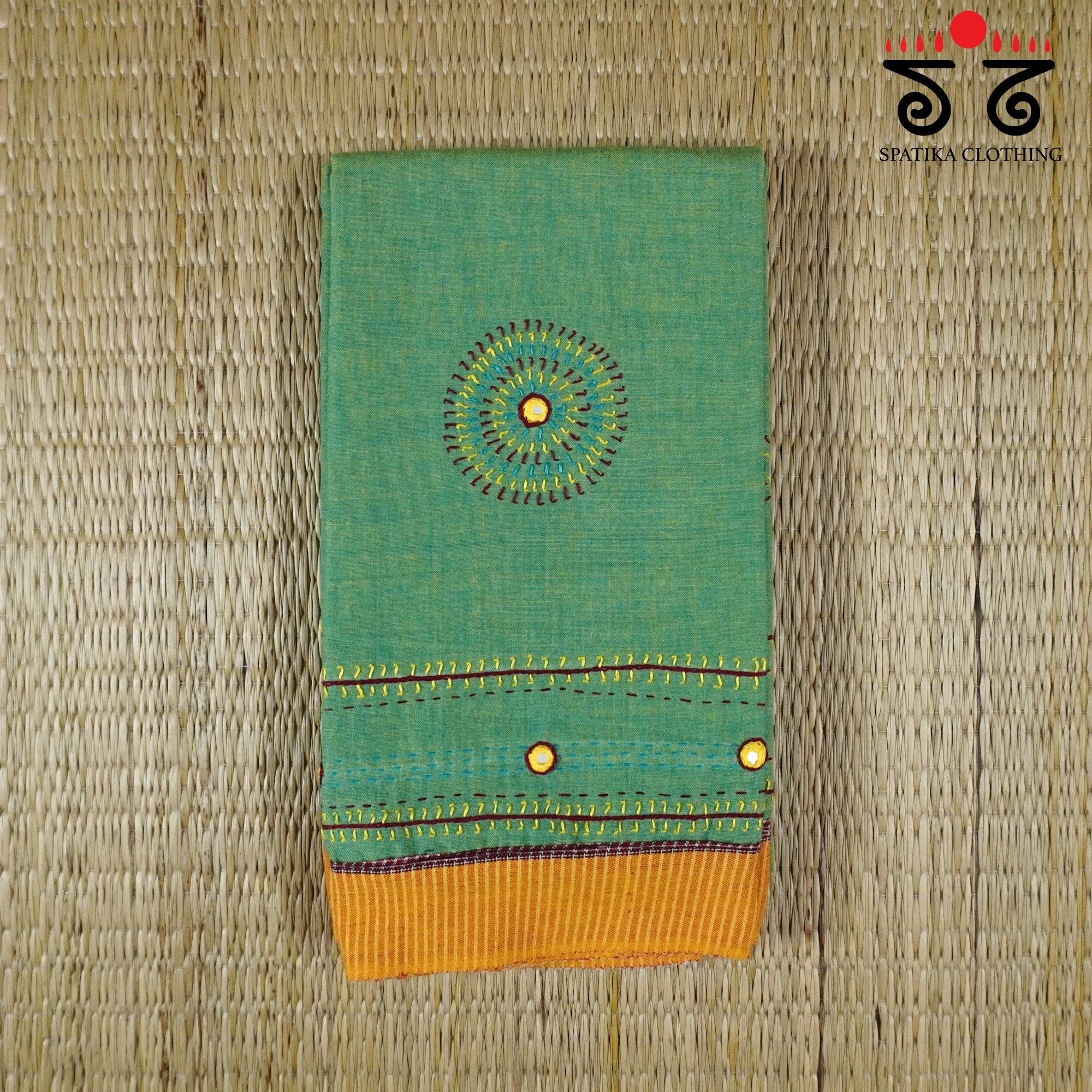 Lambani Hand-embroidered Blouse Fabric