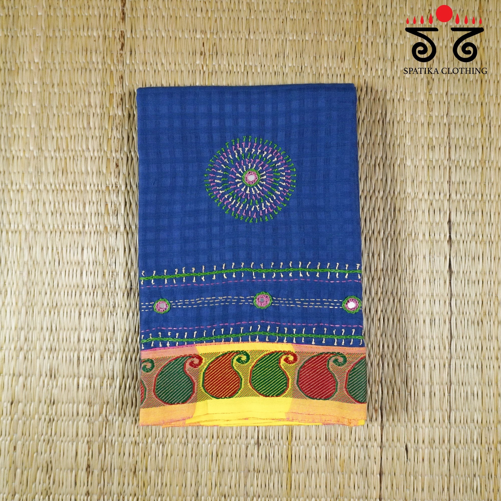 Lambani Hand-embroidered Blouse Fabric