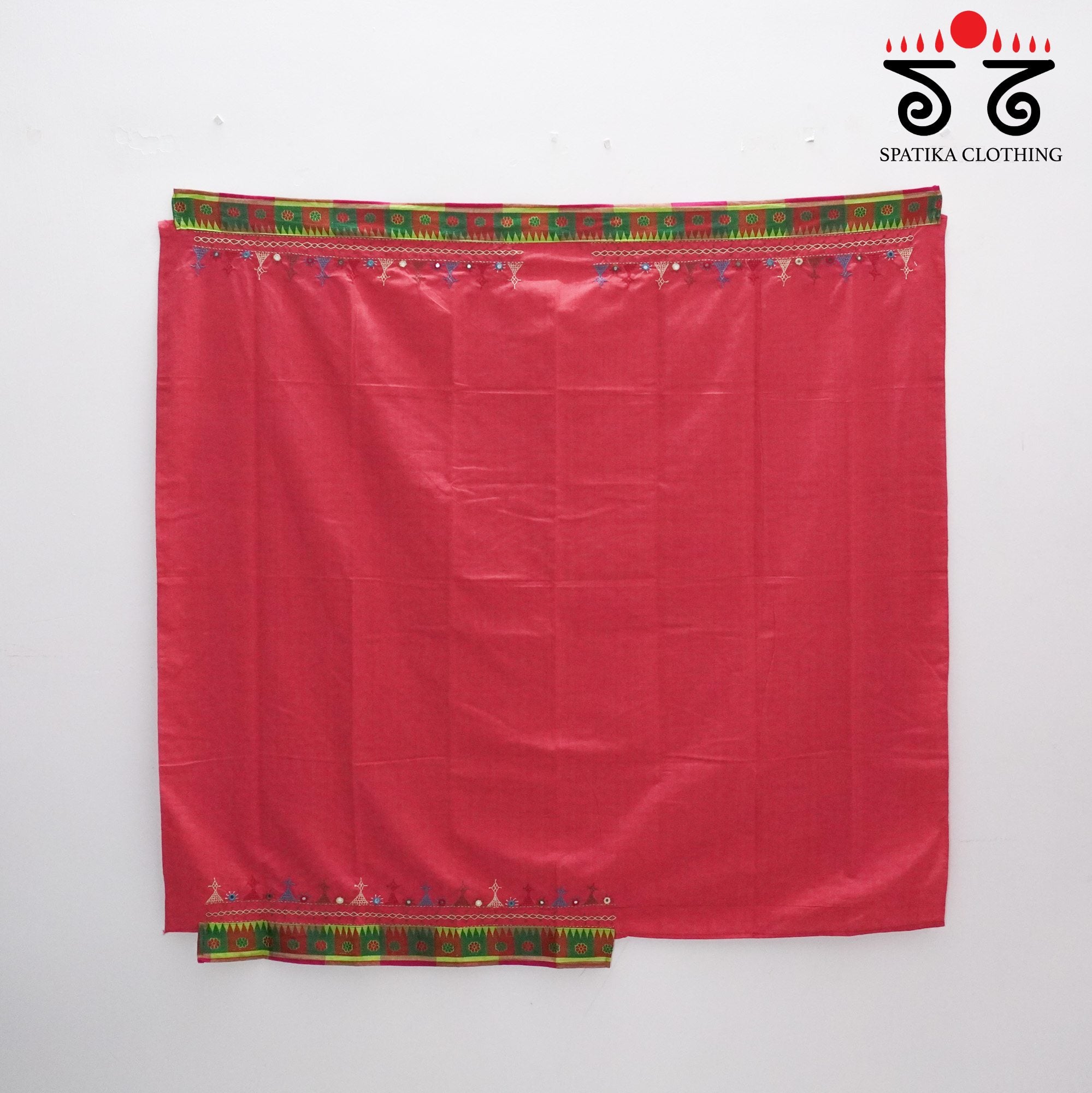 Lambani Hand-embroidered Blouse Fabric