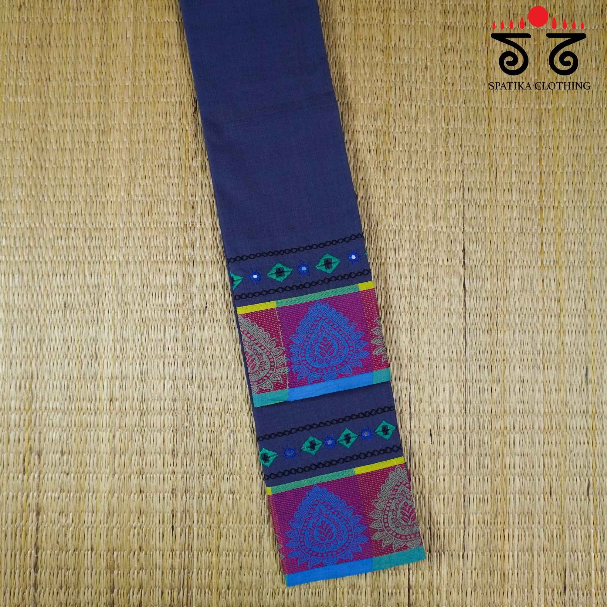 Lambani Hand-embroidered Blouse Fabric