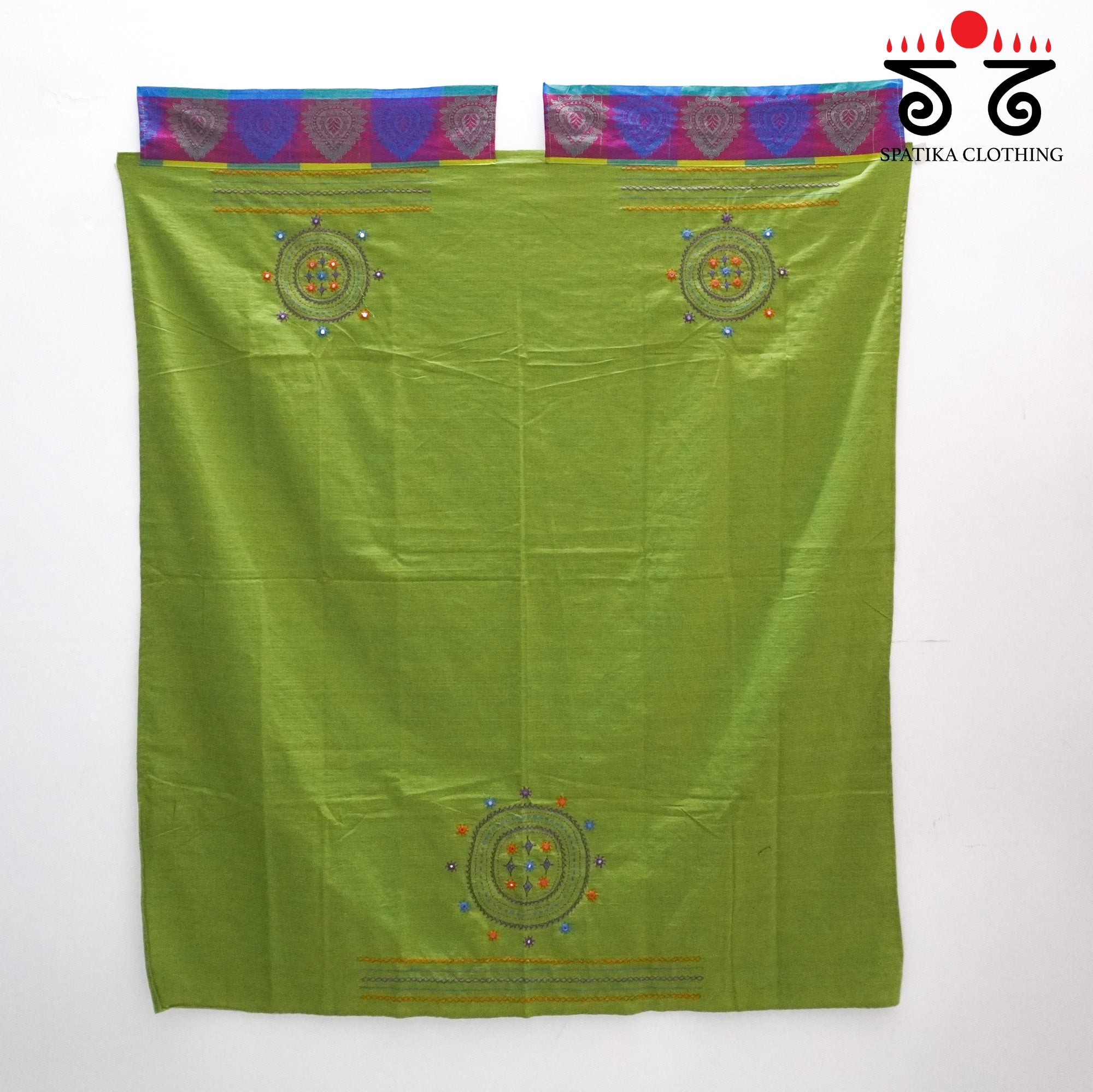 Lambani Hand-embroidered Blouse Fabric
