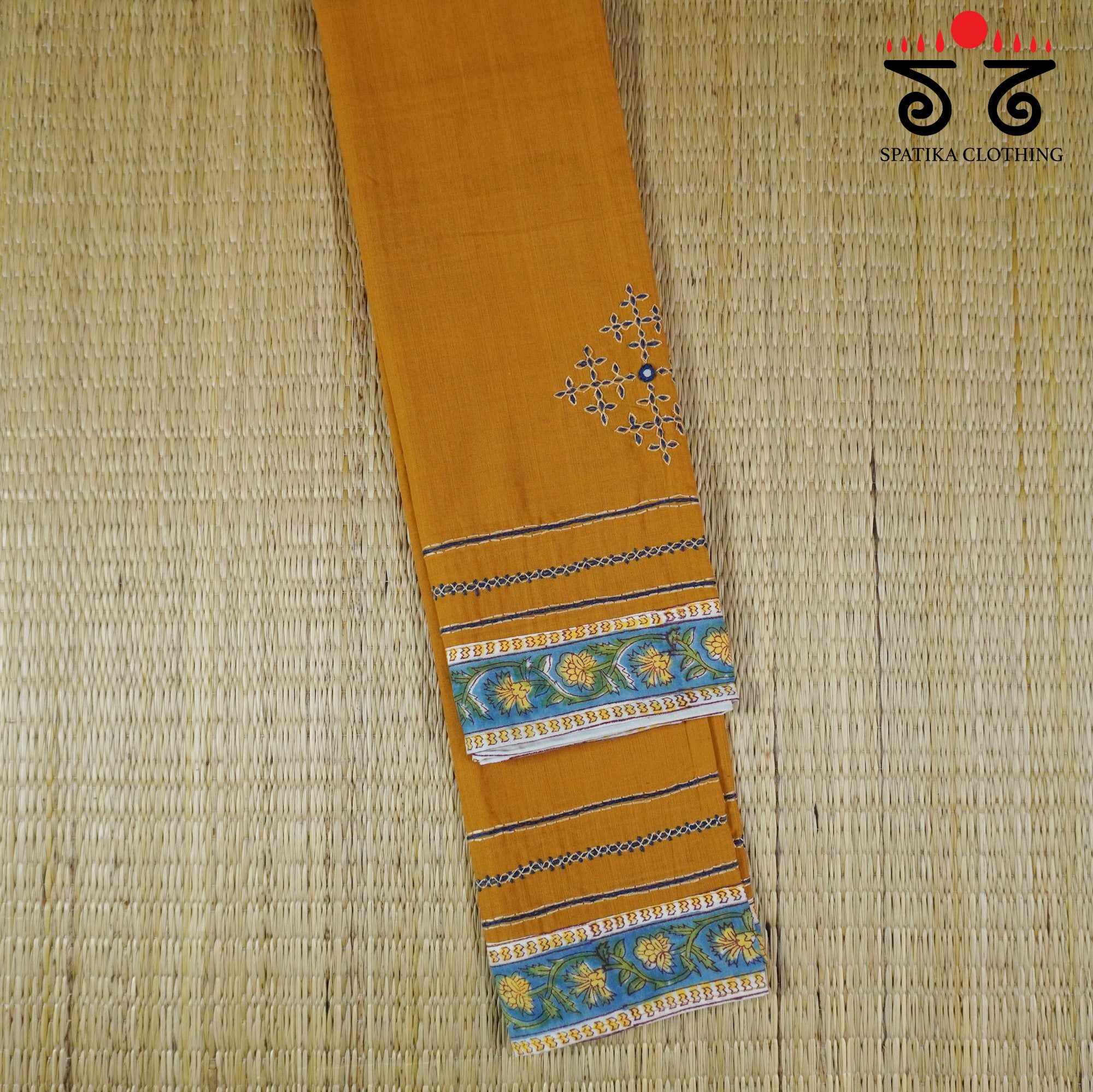 Lambani Hand-embroidered Blouse Fabric