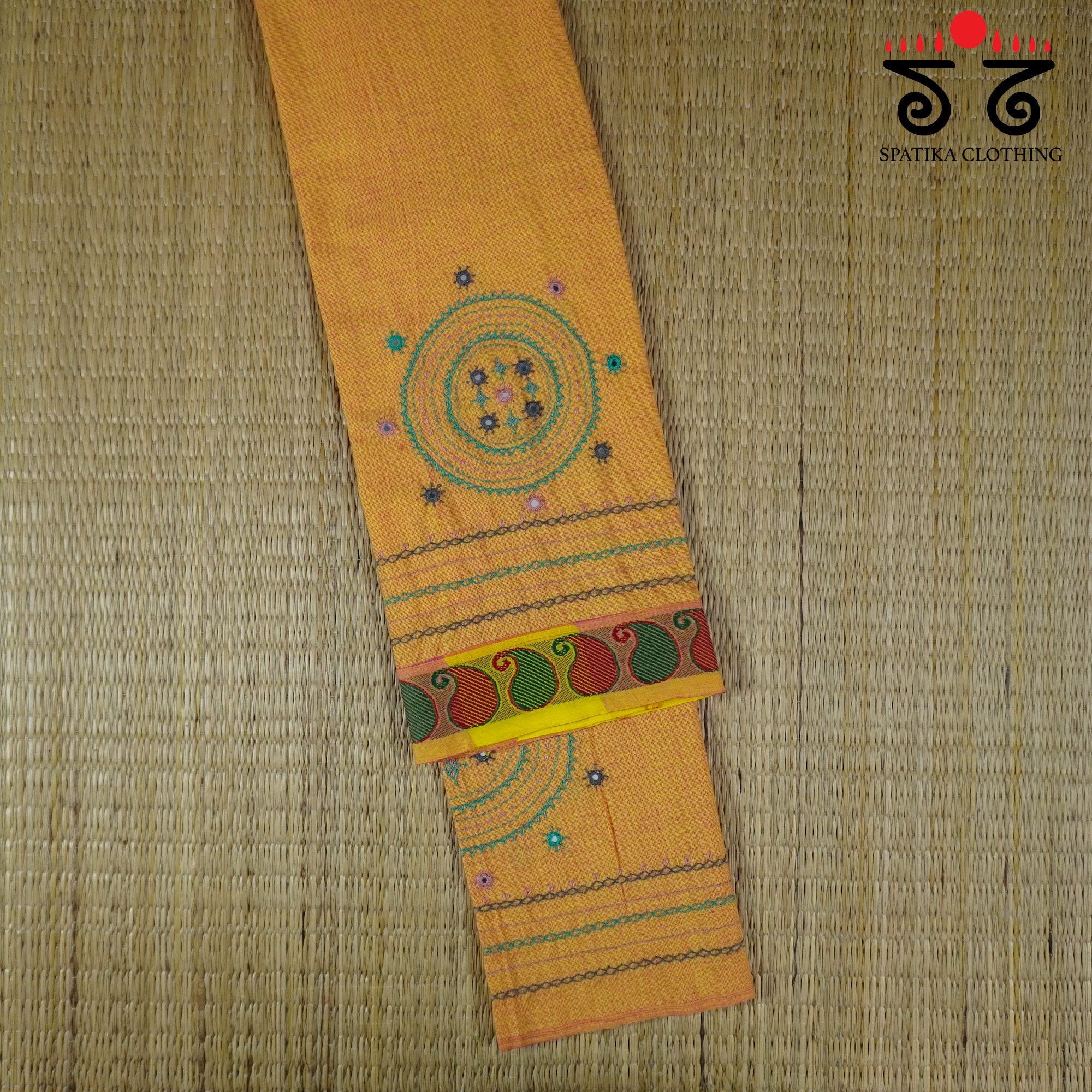 Lambani Hand-embroidered Blouse Fabric