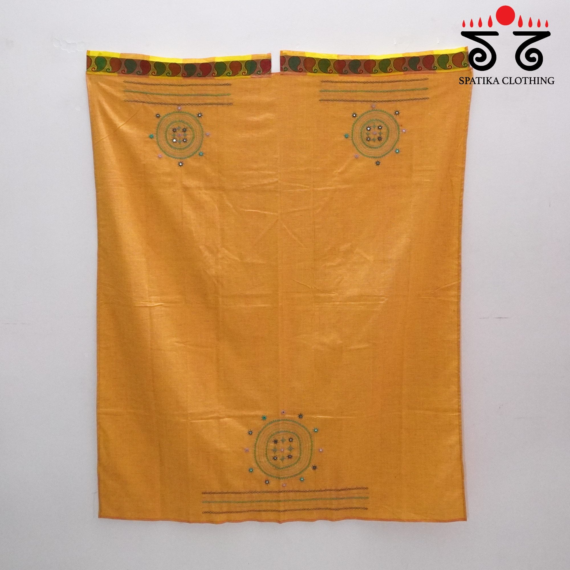 Lambani Hand-embroidered Blouse Fabric