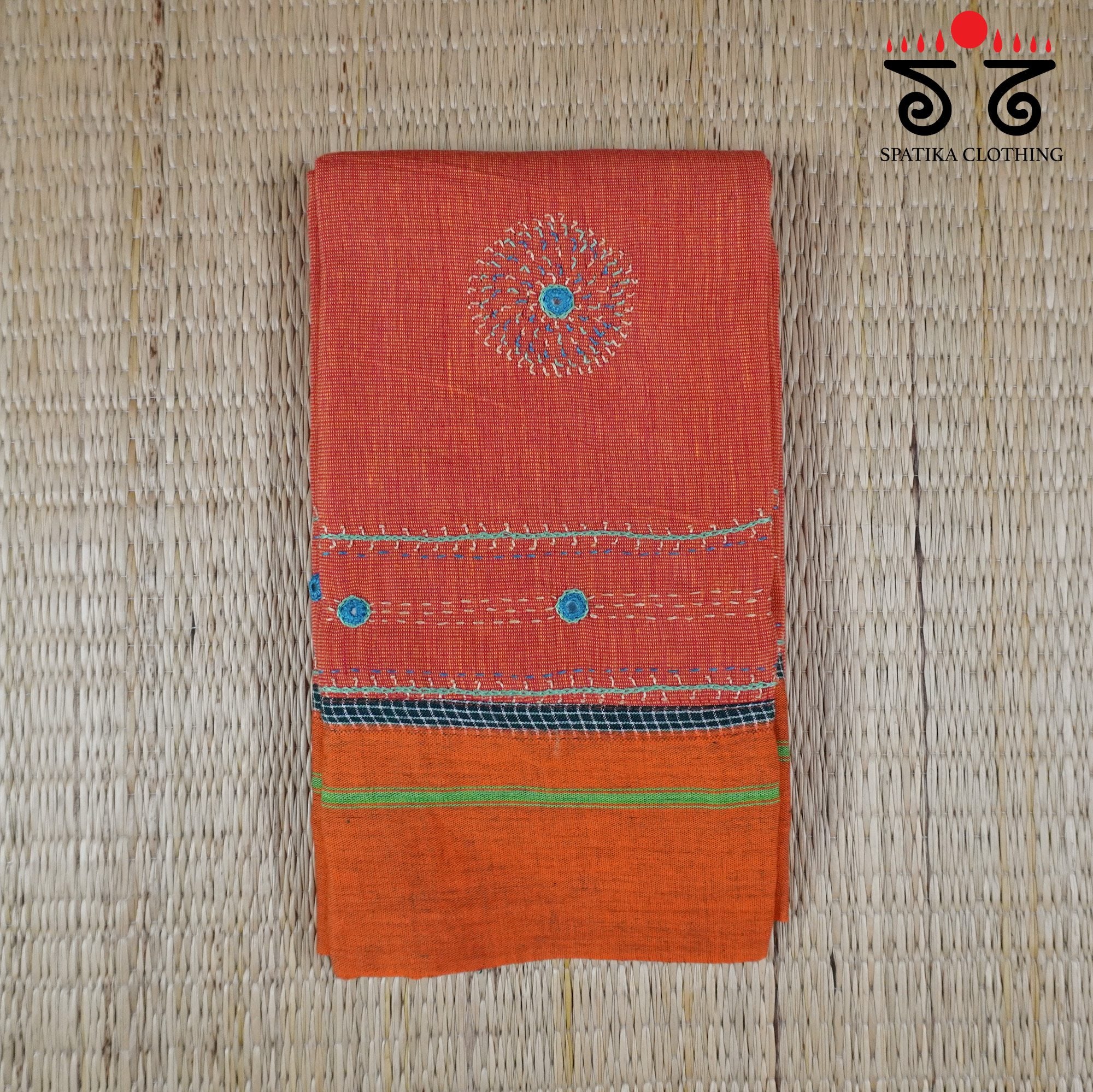 Lambani Hand-embroidered Blouse Fabric