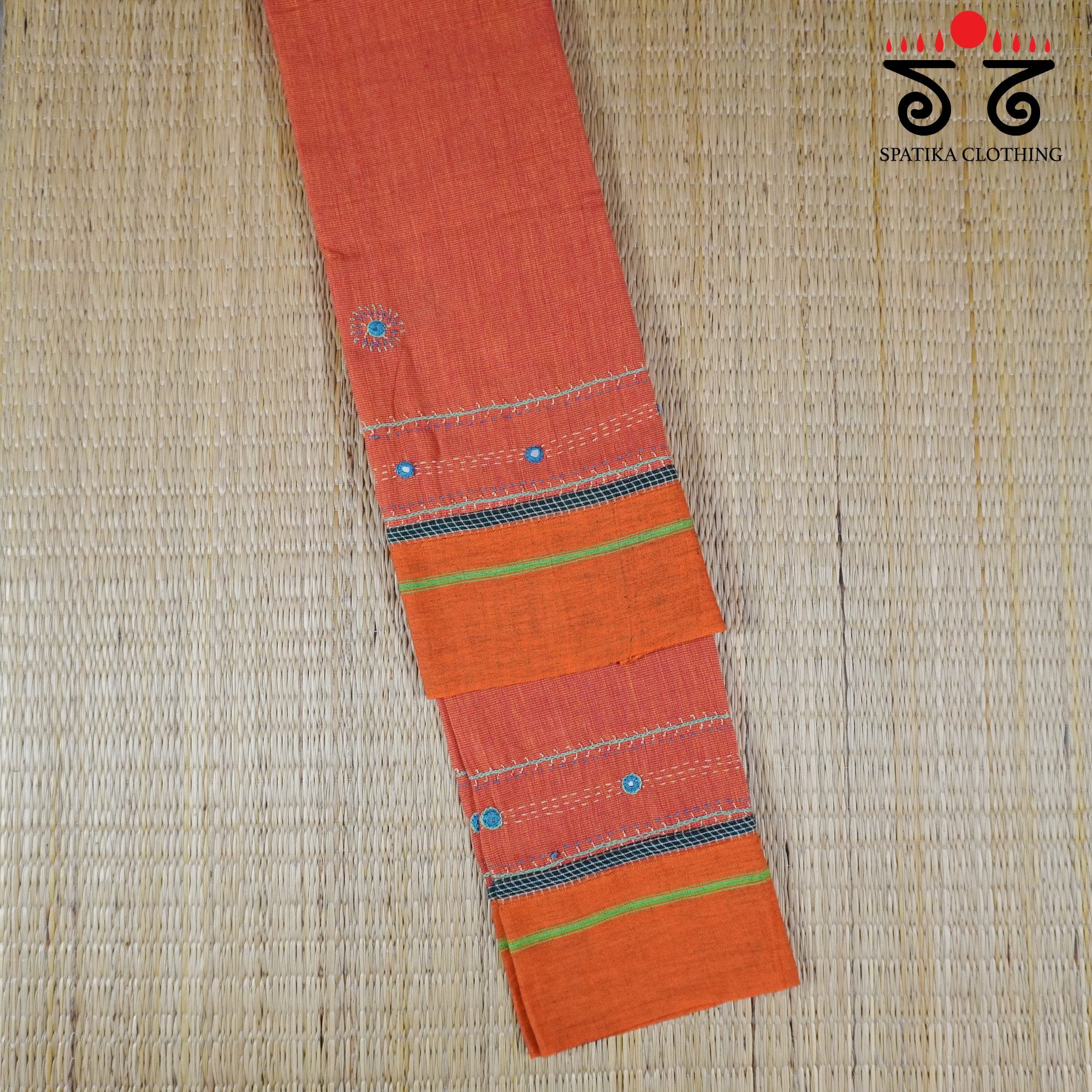 Lambani Hand-embroidered Blouse Fabric