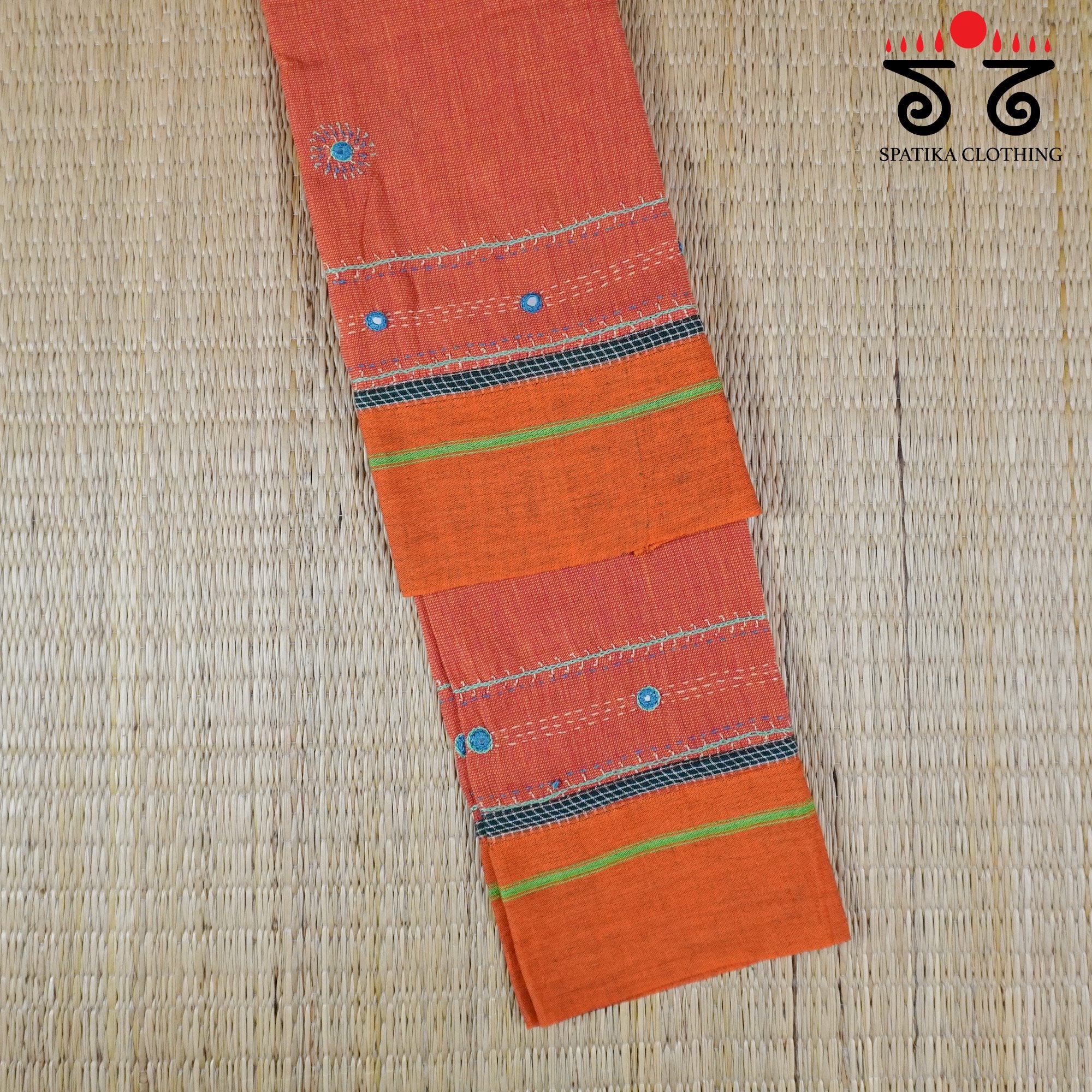 Lambani Hand-embroidered Blouse Fabric