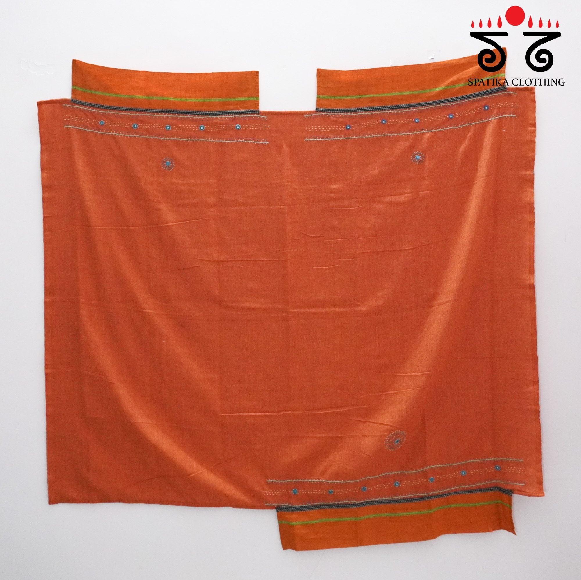 Lambani Hand-embroidered Blouse Fabric