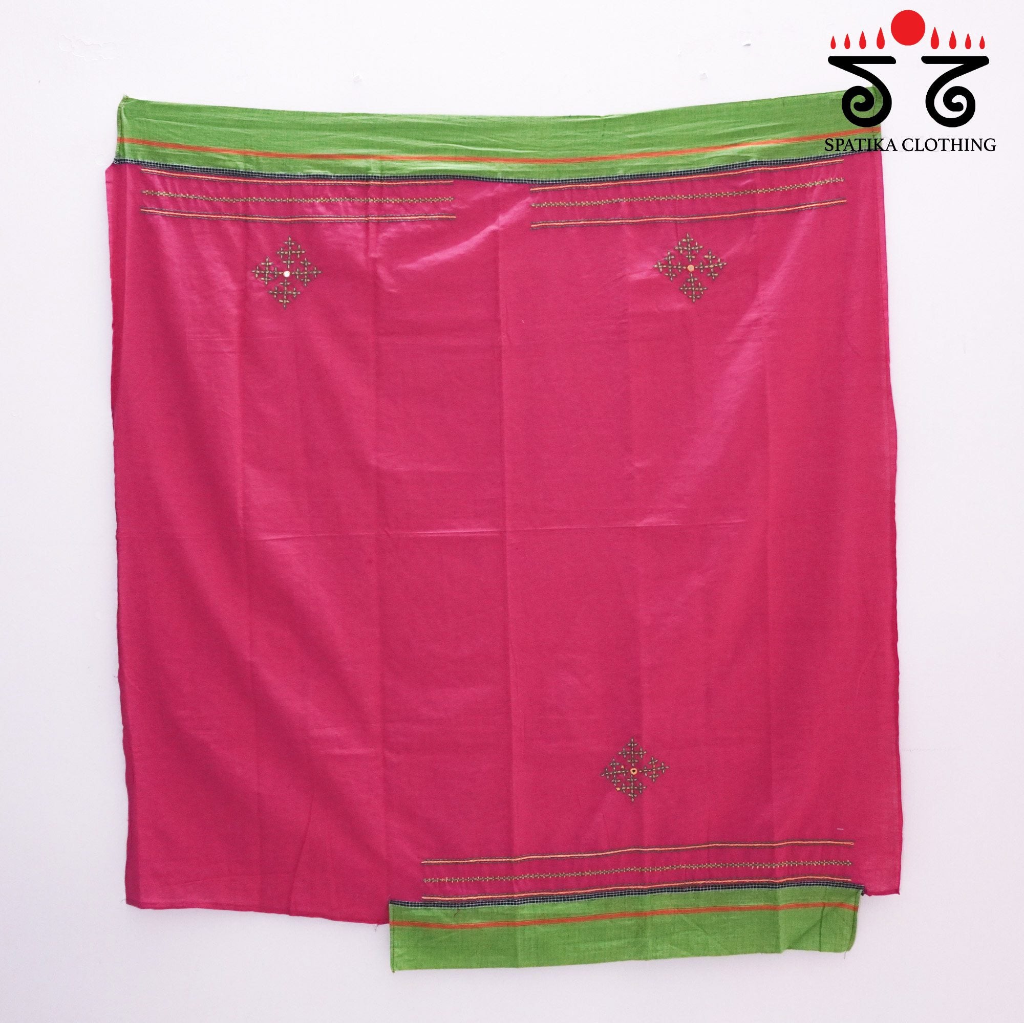 Lambani Hand-embroidered Blouse Fabric