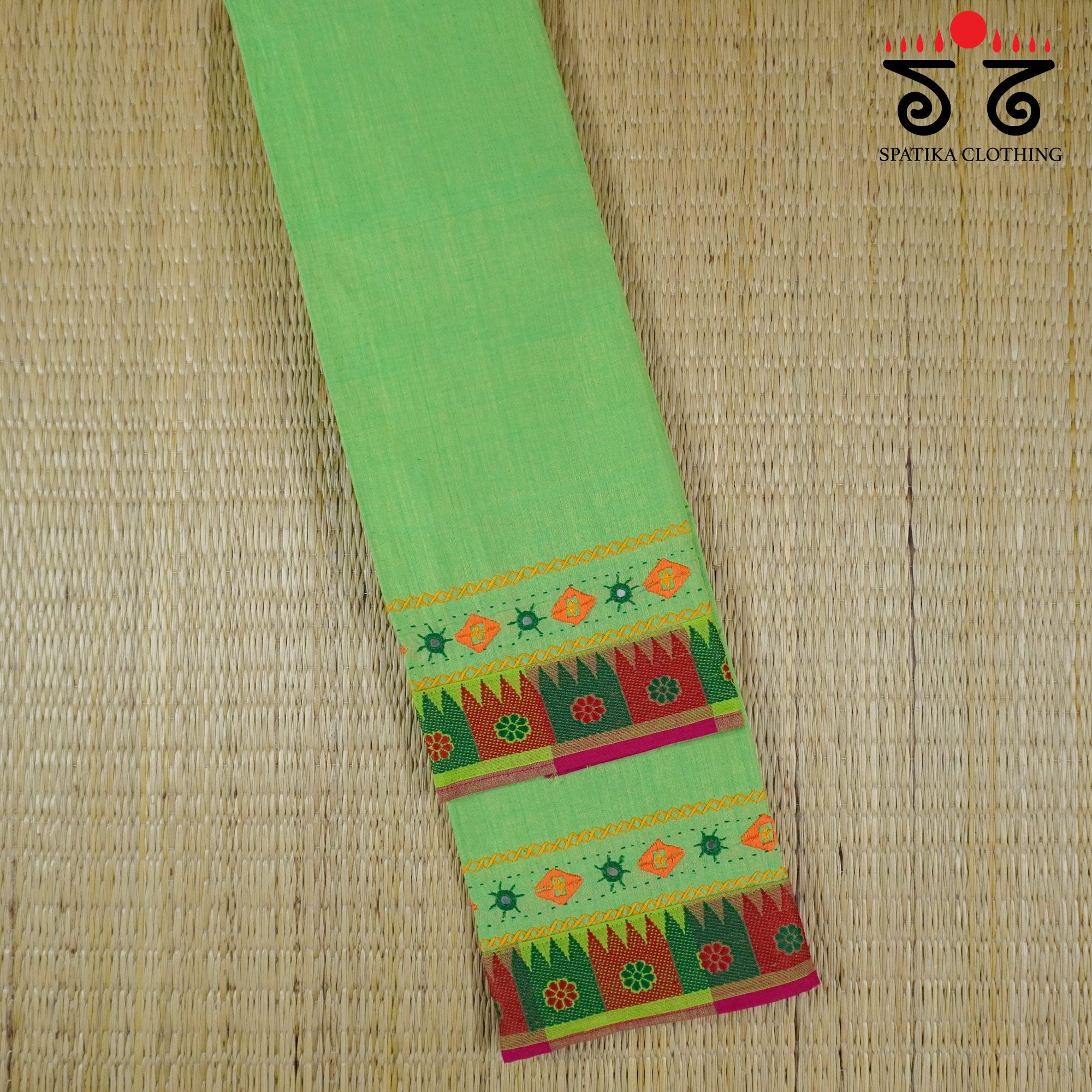 Lambani Hand-embroidered Blouse Fabric
