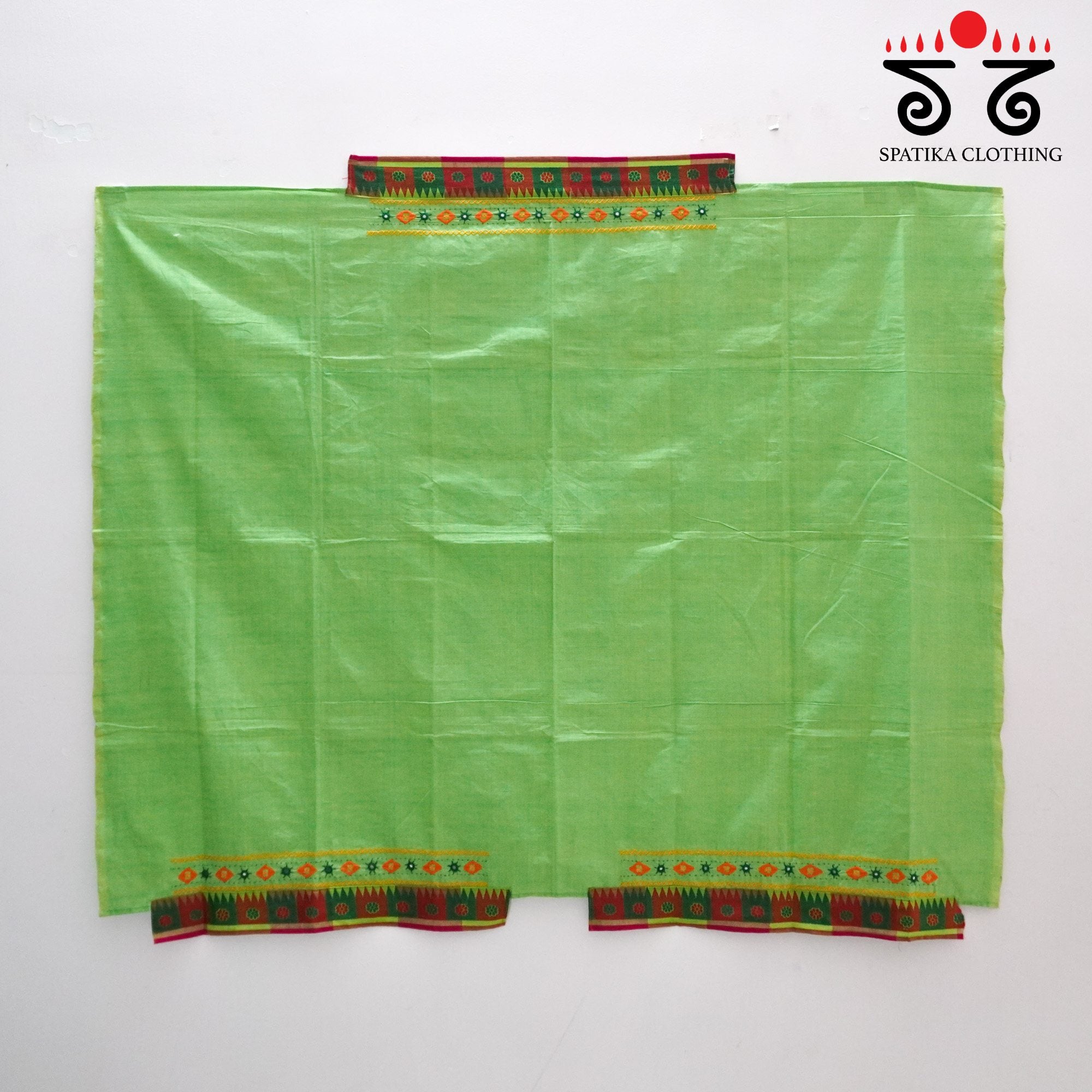 Lambani Hand-embroidered Blouse Fabric