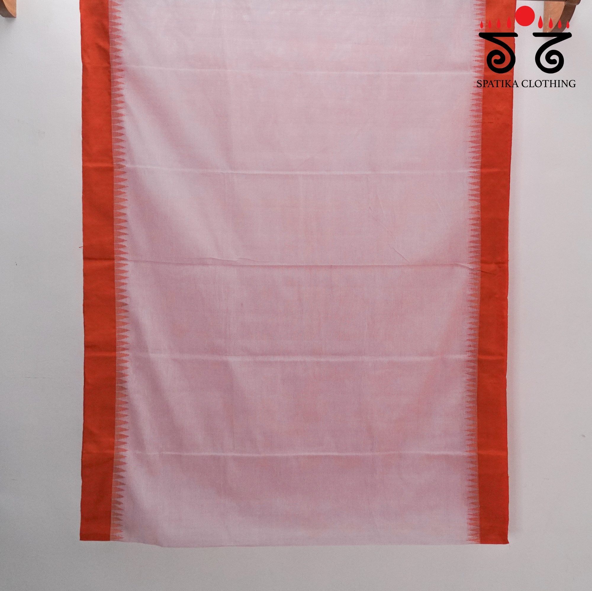 Pink Ponduru Handspun Saree - With Silk border