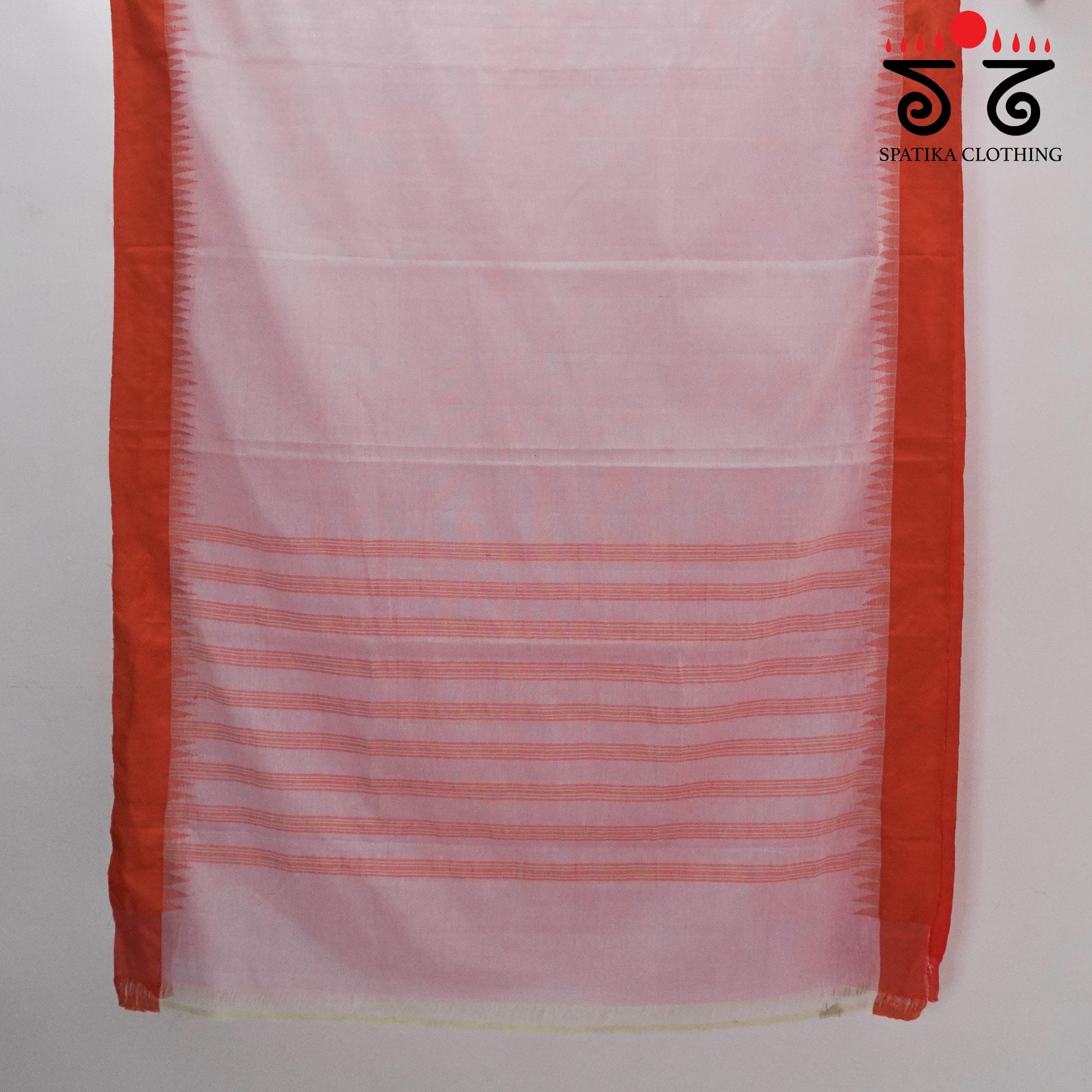Pink Ponduru Handspun Saree - With Silk border