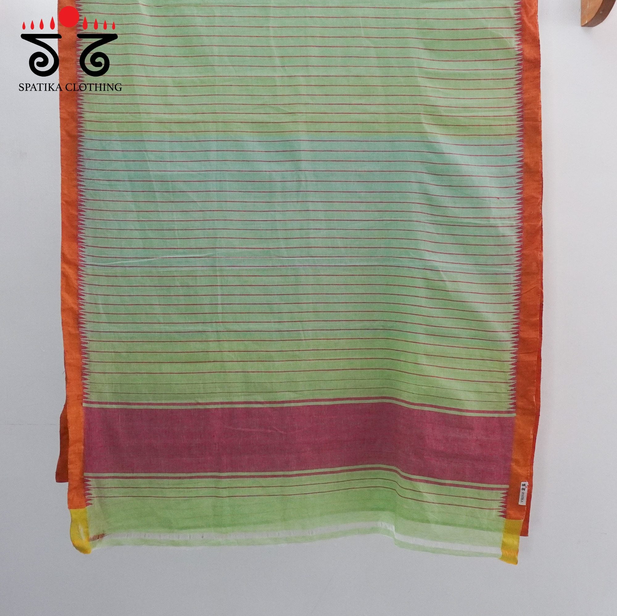 Ponduru Handspun Saree - Ikat Blouse
