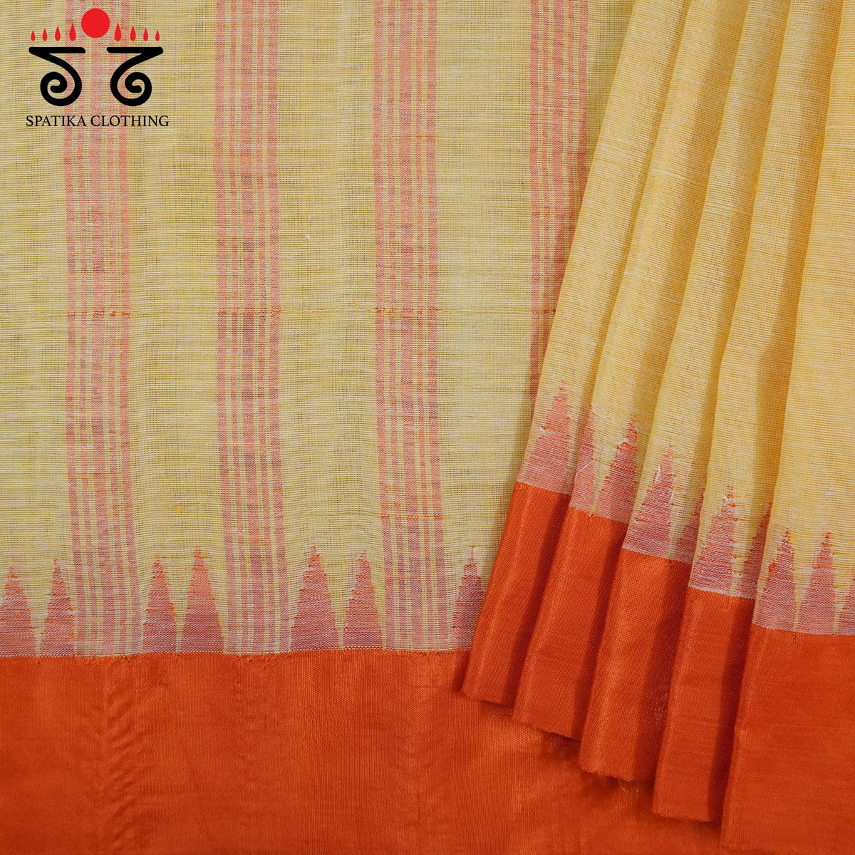 Ponduru Handspun Saree - Ikat Blouse