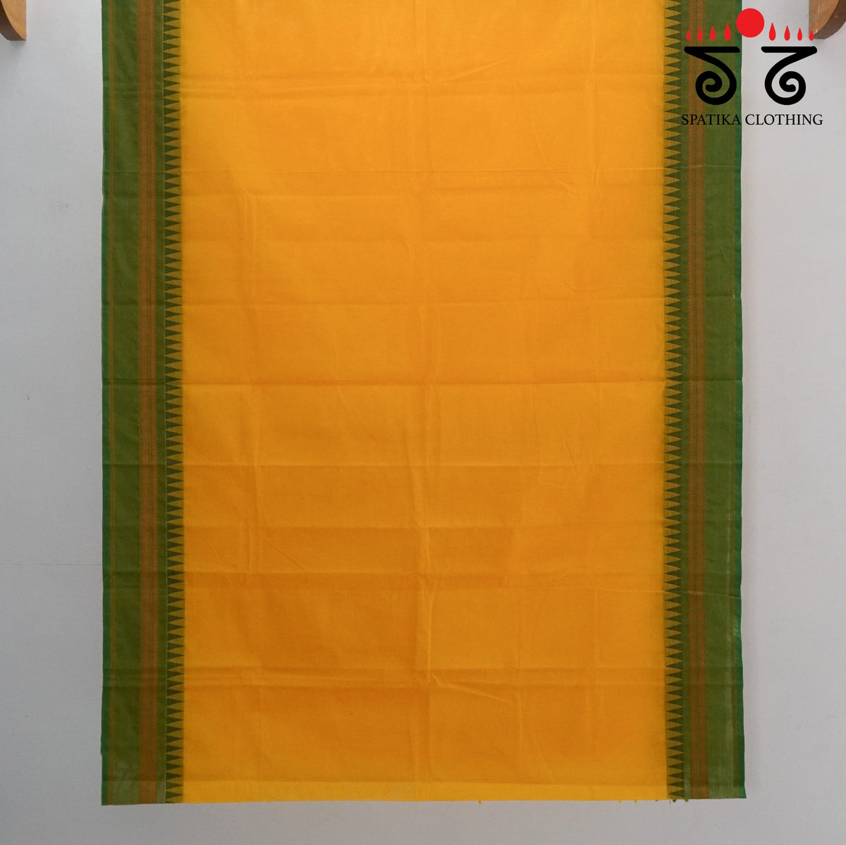 Yellow South Cotton Saree