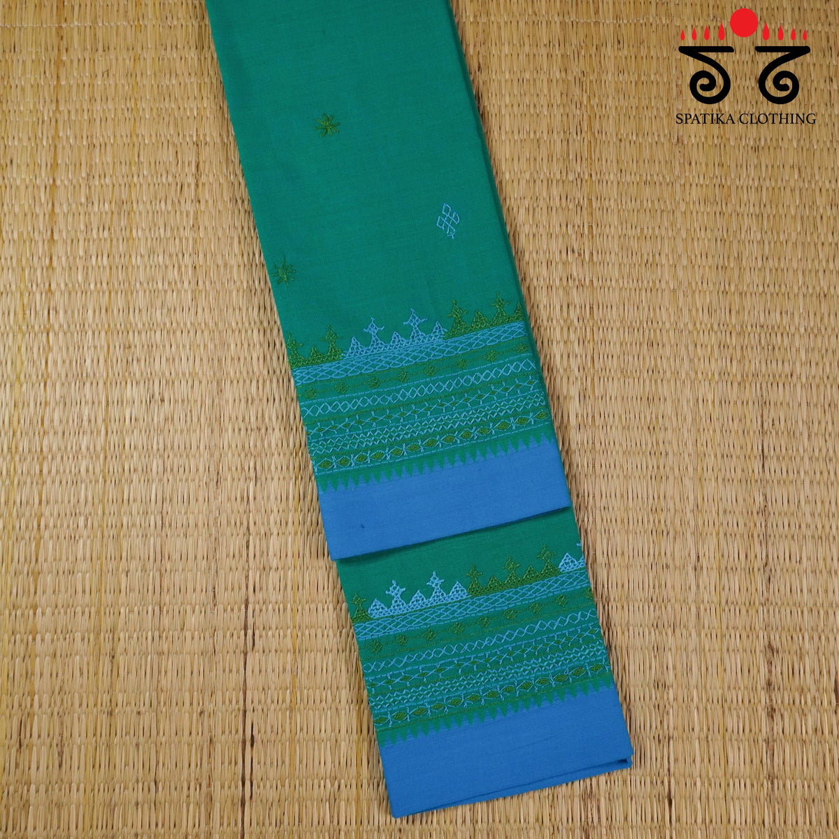 Lambani Hand-embroidered Blouse Fabric