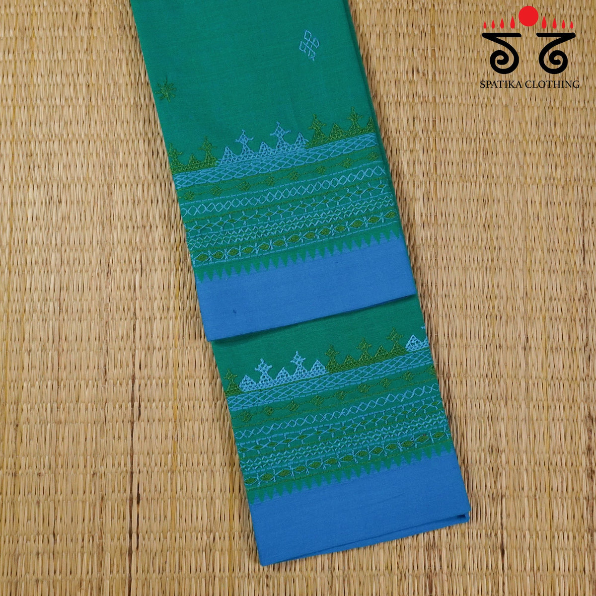 Lambani Hand-embroidered Blouse Fabric