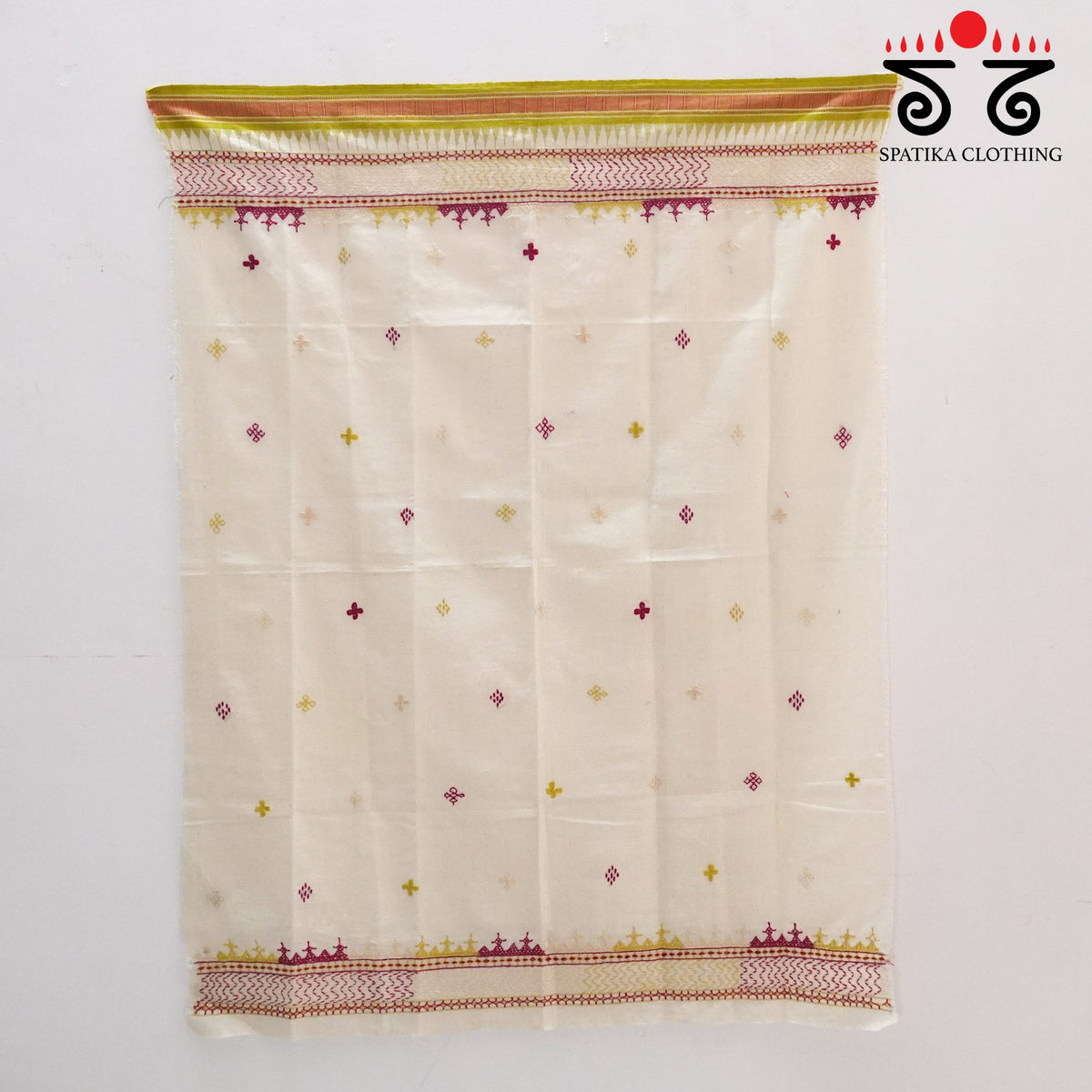 Lambani Hand-embroidered Ponduru Blouse Fabric