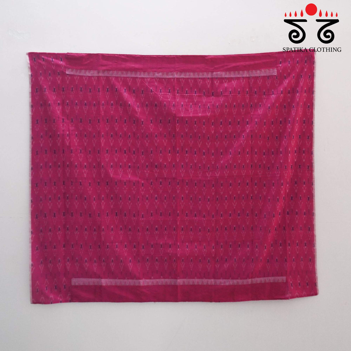 Ponduru Handspun Saree - Ikat Blouse