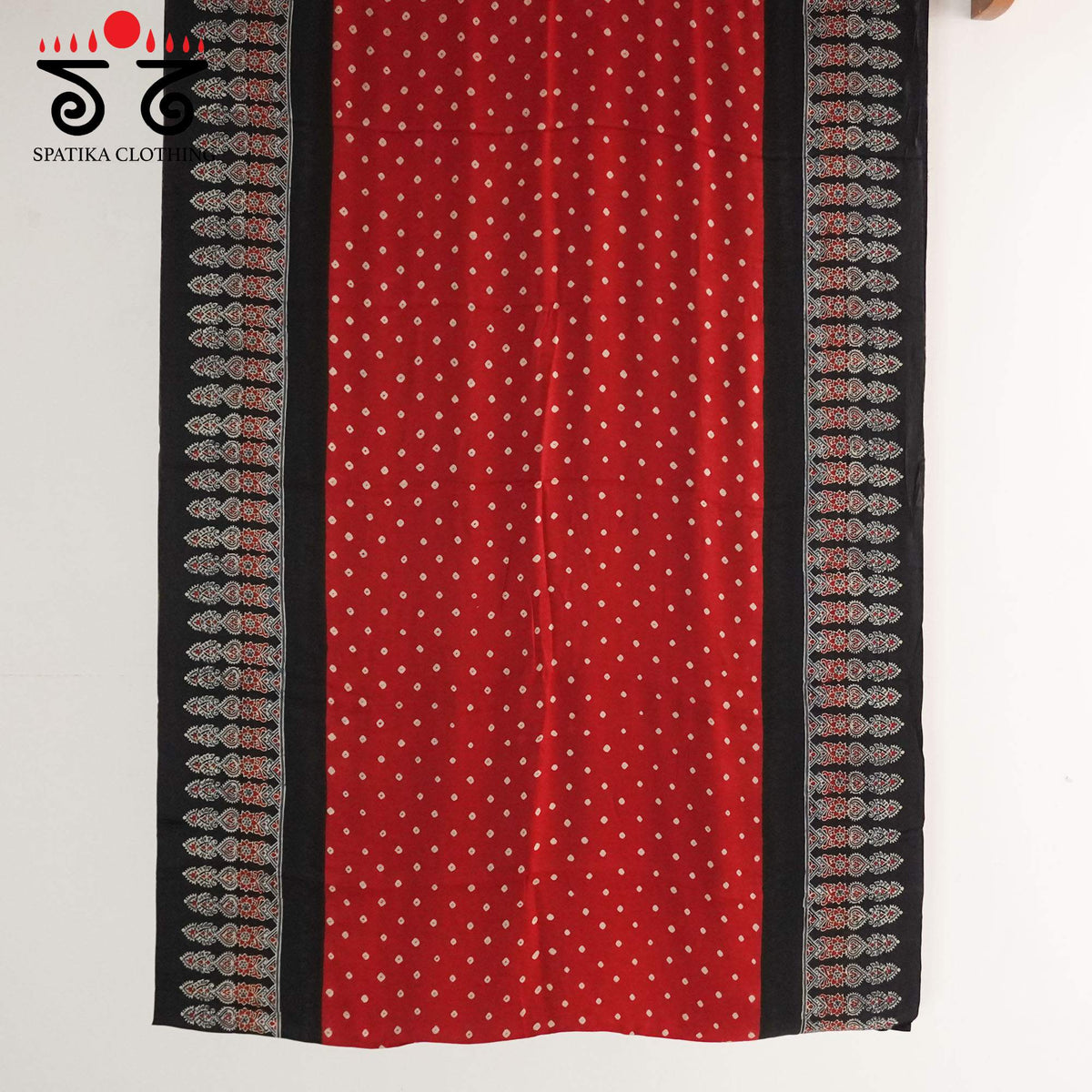 Ajrak - Bandhani Modal Saree
