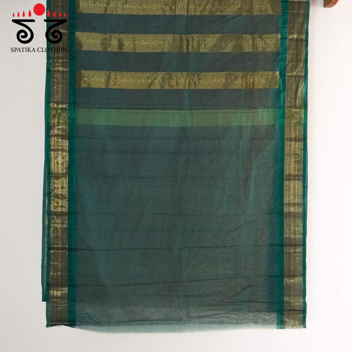 Light Beige Festive Kanchi Cotton Saree
