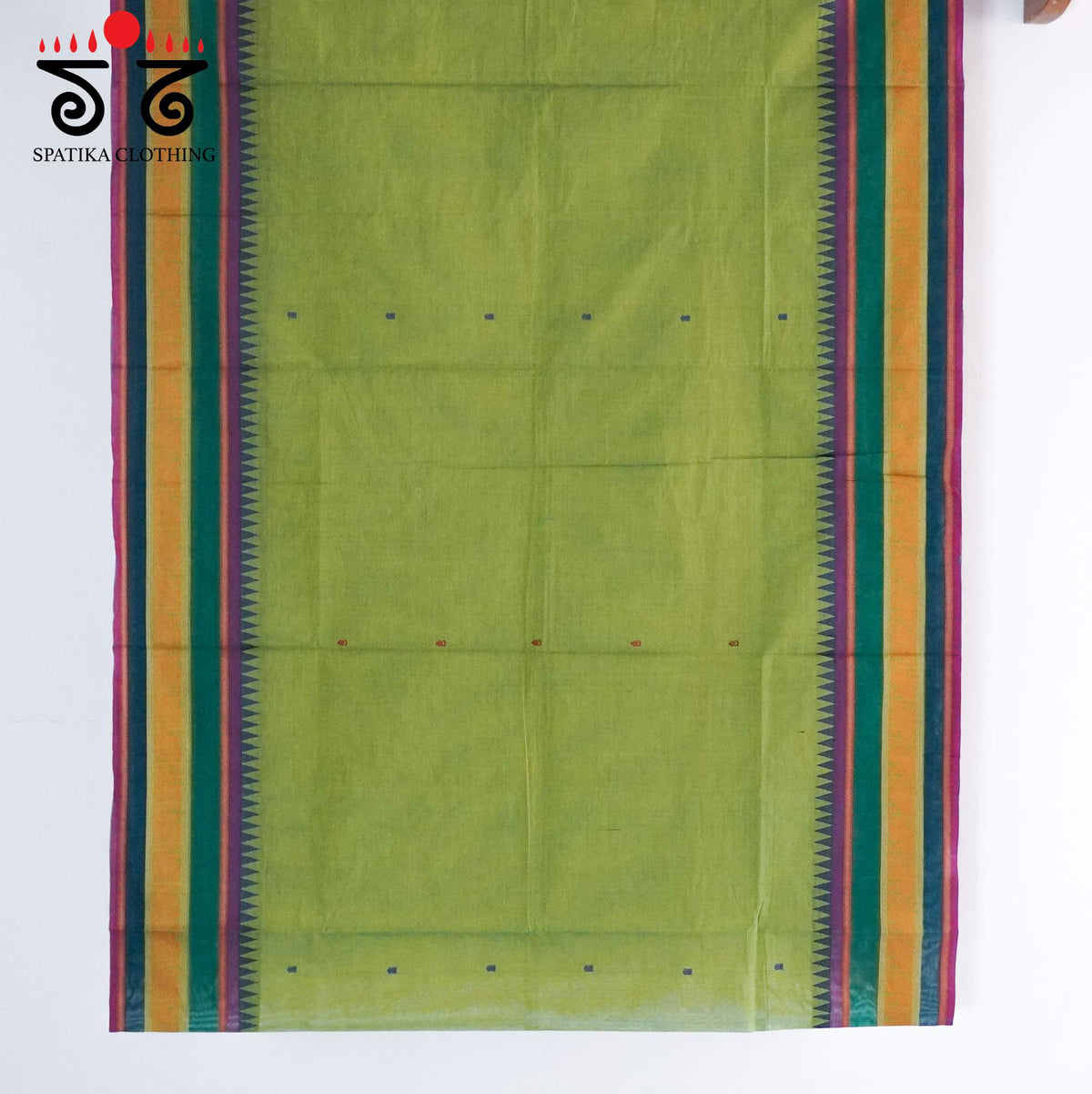 Green Kanchi Cotton Saree