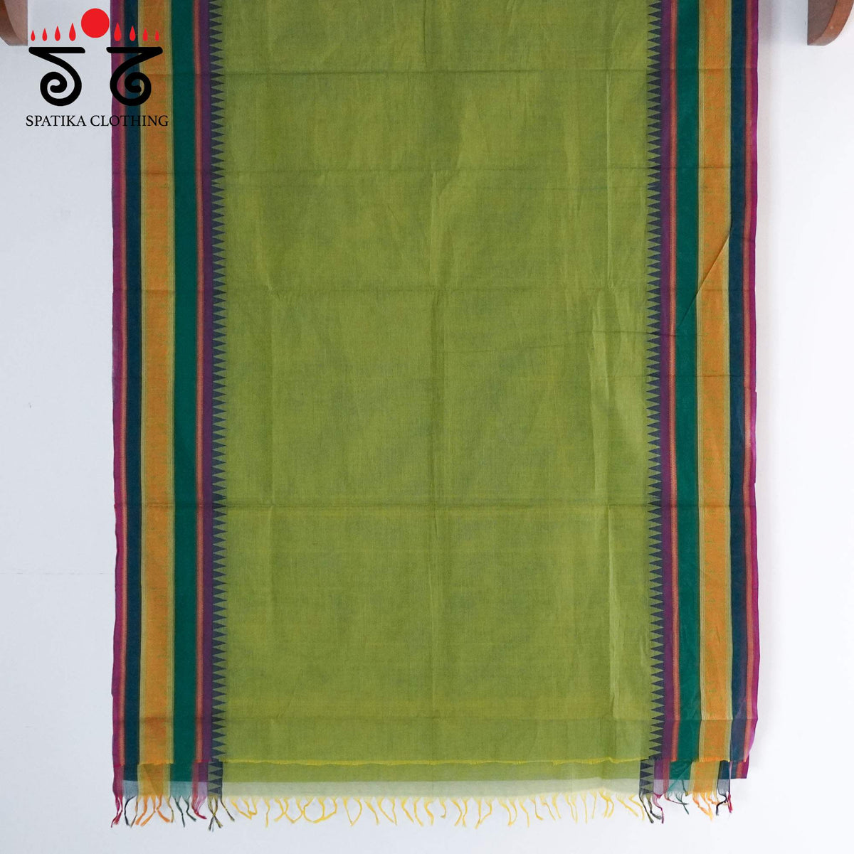 Green Kanchi Cotton Saree