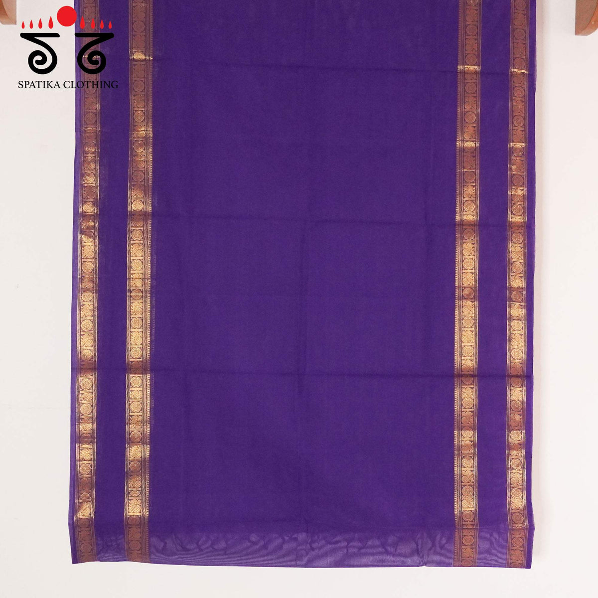 Purple Kanchi Cotton Saree