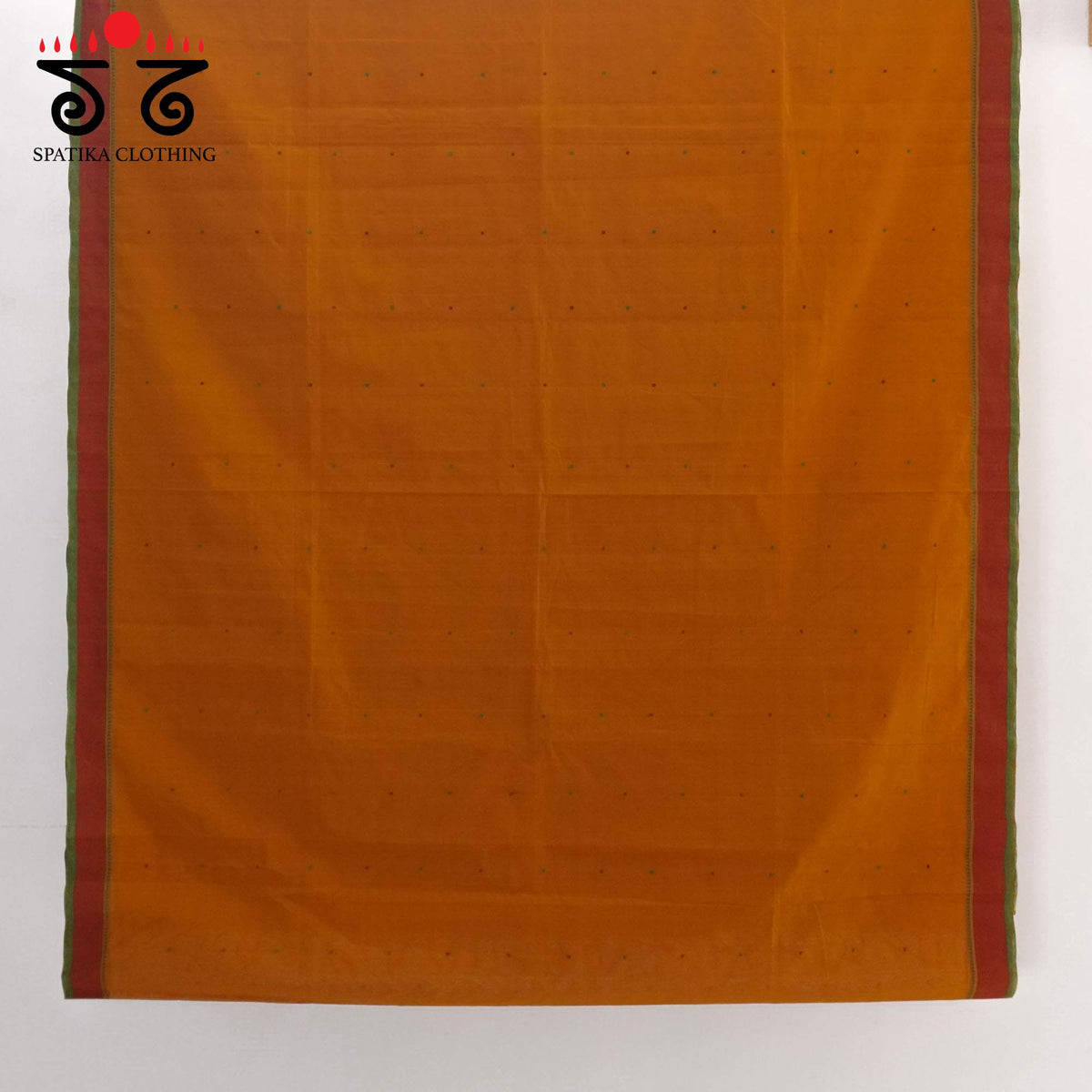 Yellow Kanchi Cotton Saree - Ikat Blouse