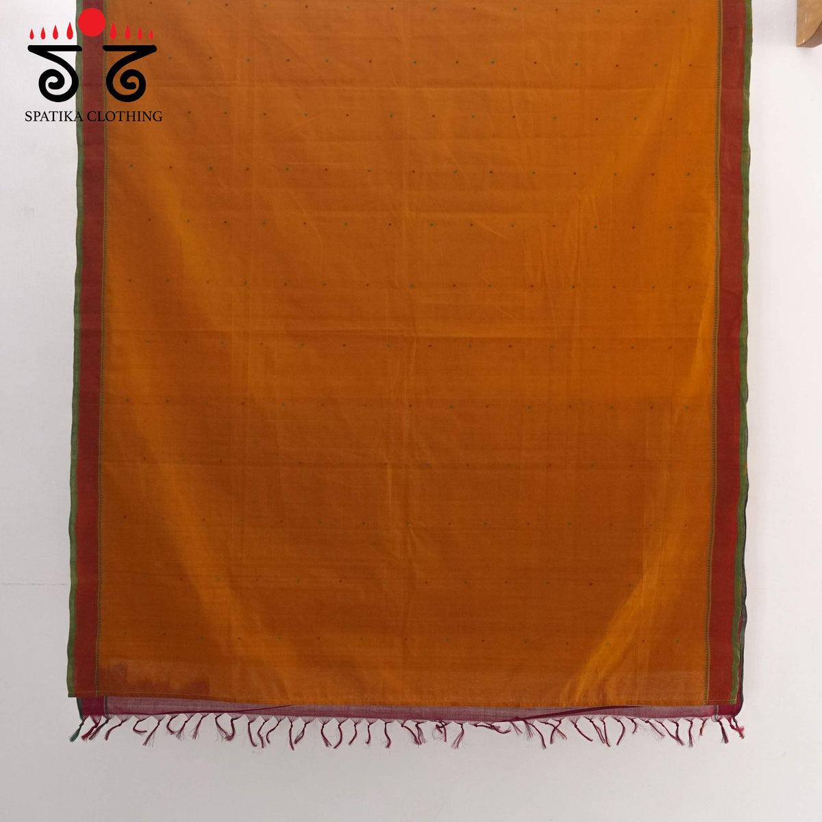 Yellow Kanchi Cotton Saree - Ikat Blouse