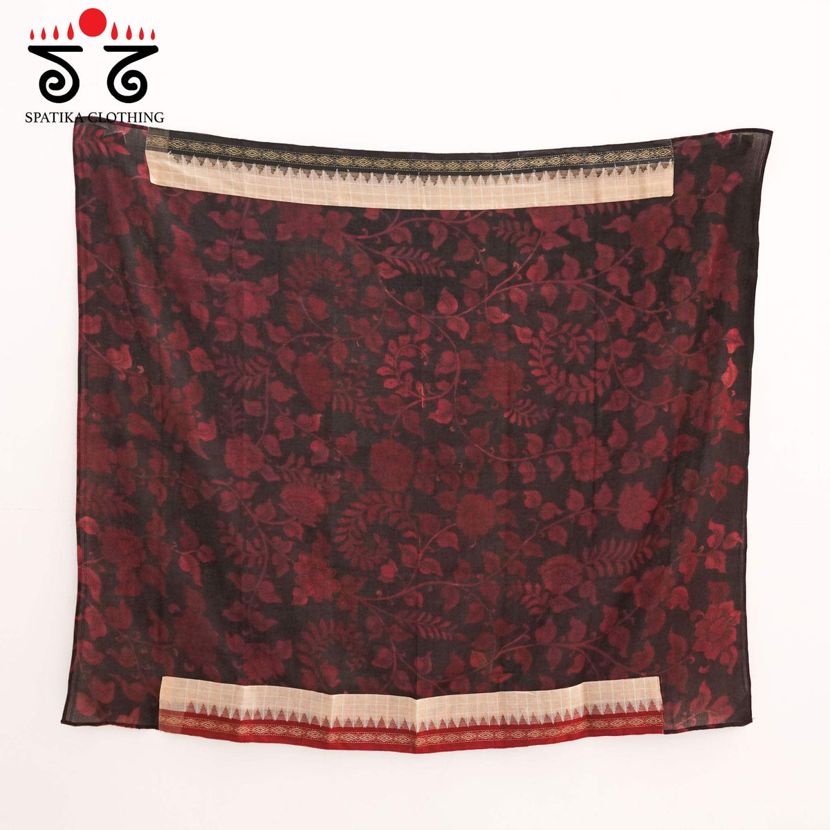 Ponduru Handspun Saree - Kalamkari  Blouse