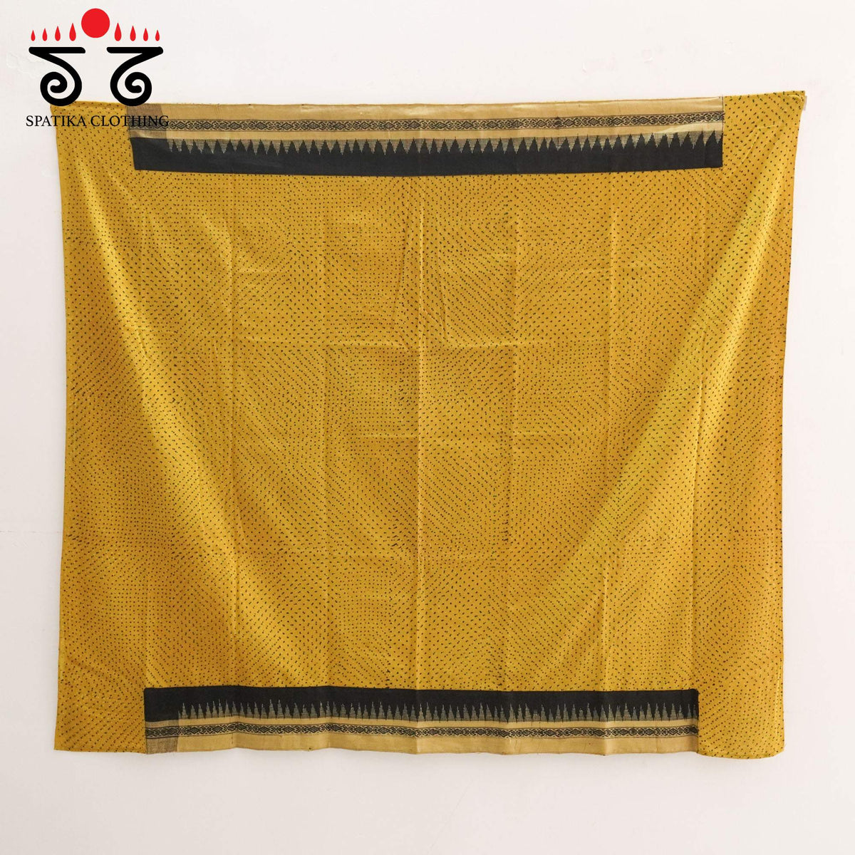Ponduru Handspun Saree - Ajrak Blouse